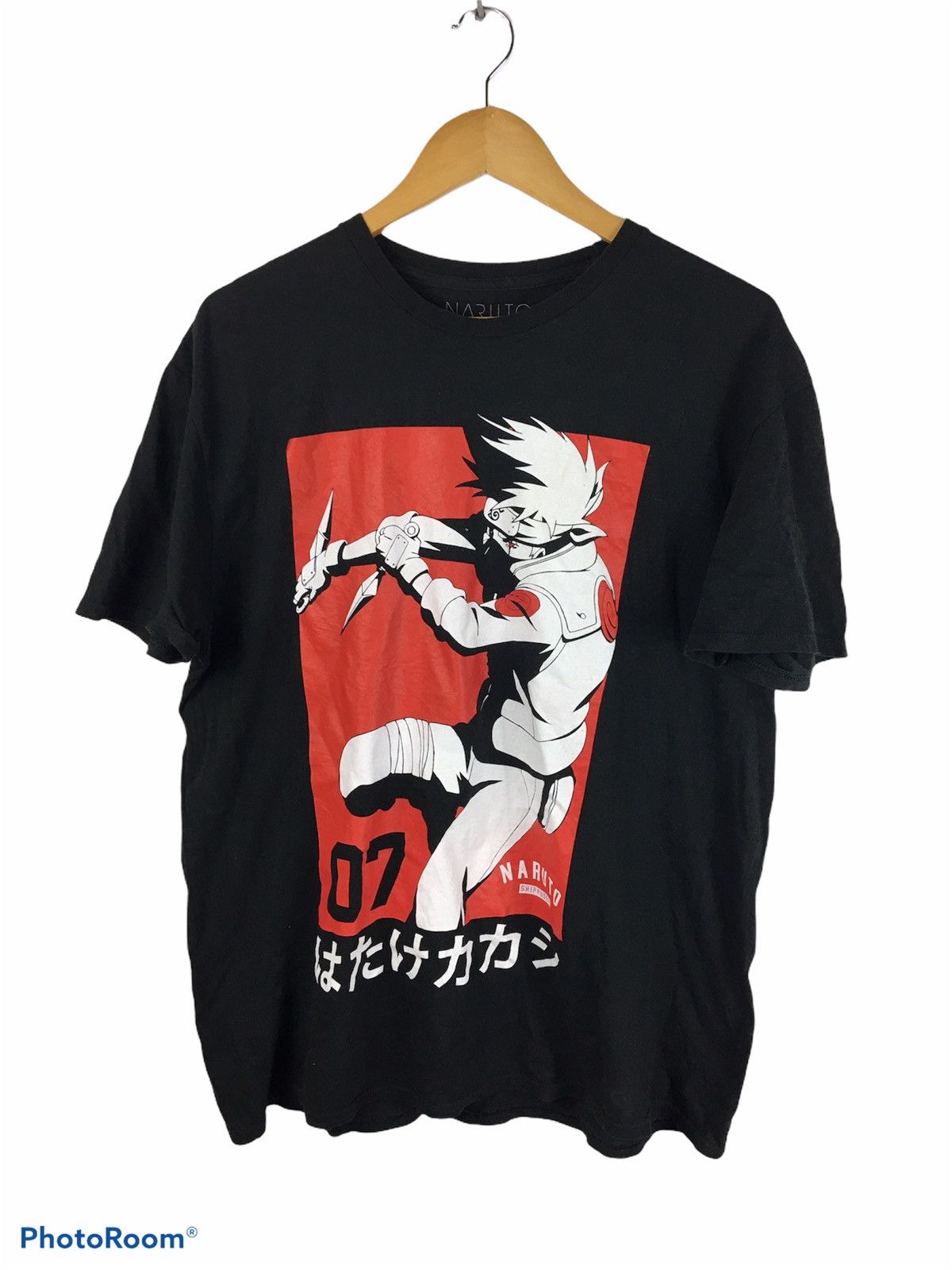 Cartoon Network Japan Anime Naruto Shippuden / hatake kakashi shirt Size US XL / EU 56 / 4 - 1 Thumbnail