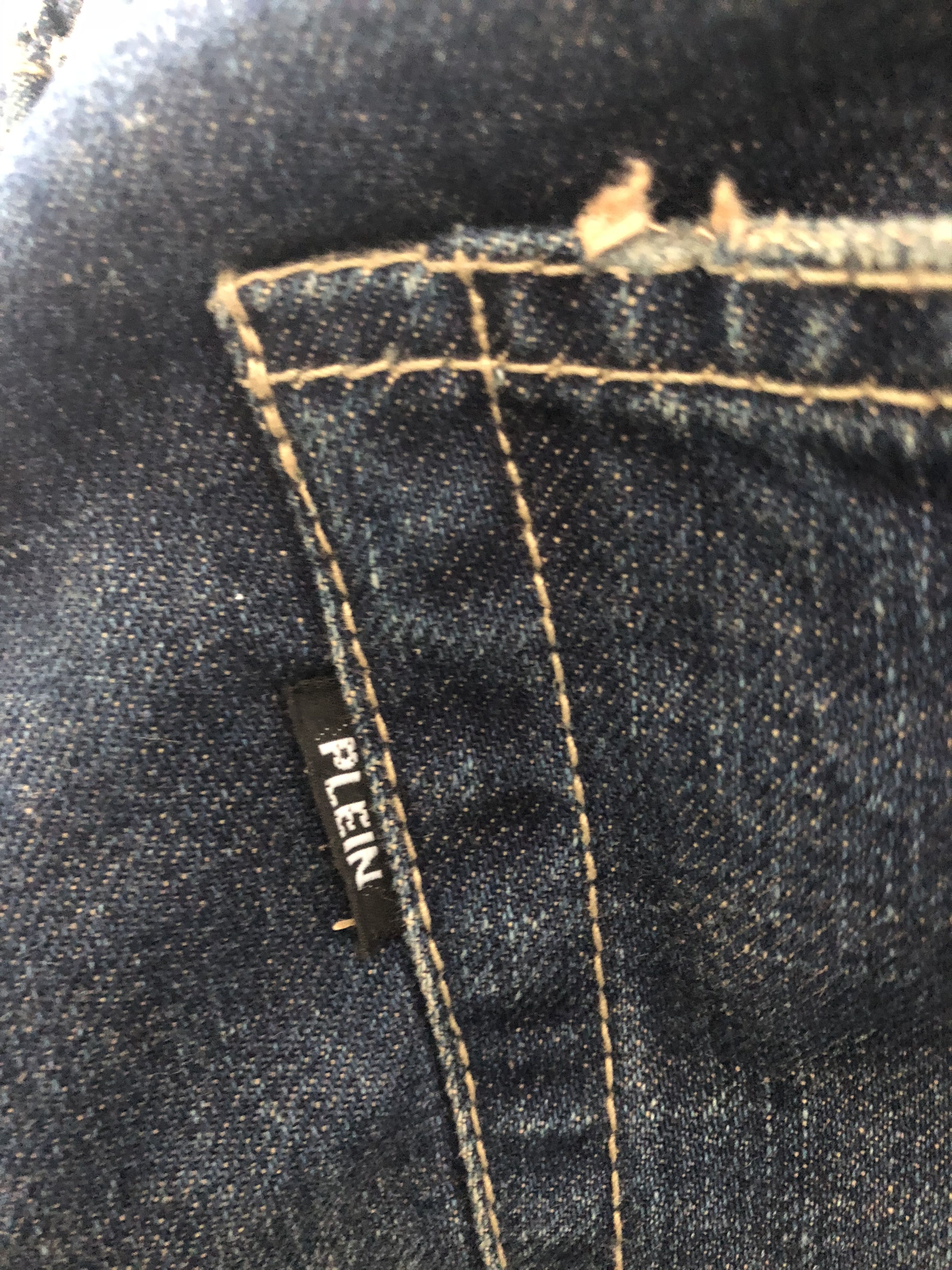 Japanese Brand × Roen ROEN X PLEIN Rips Distressed Denim Slim Jeans Size US 32 / EU 48 - 7 Thumbnail