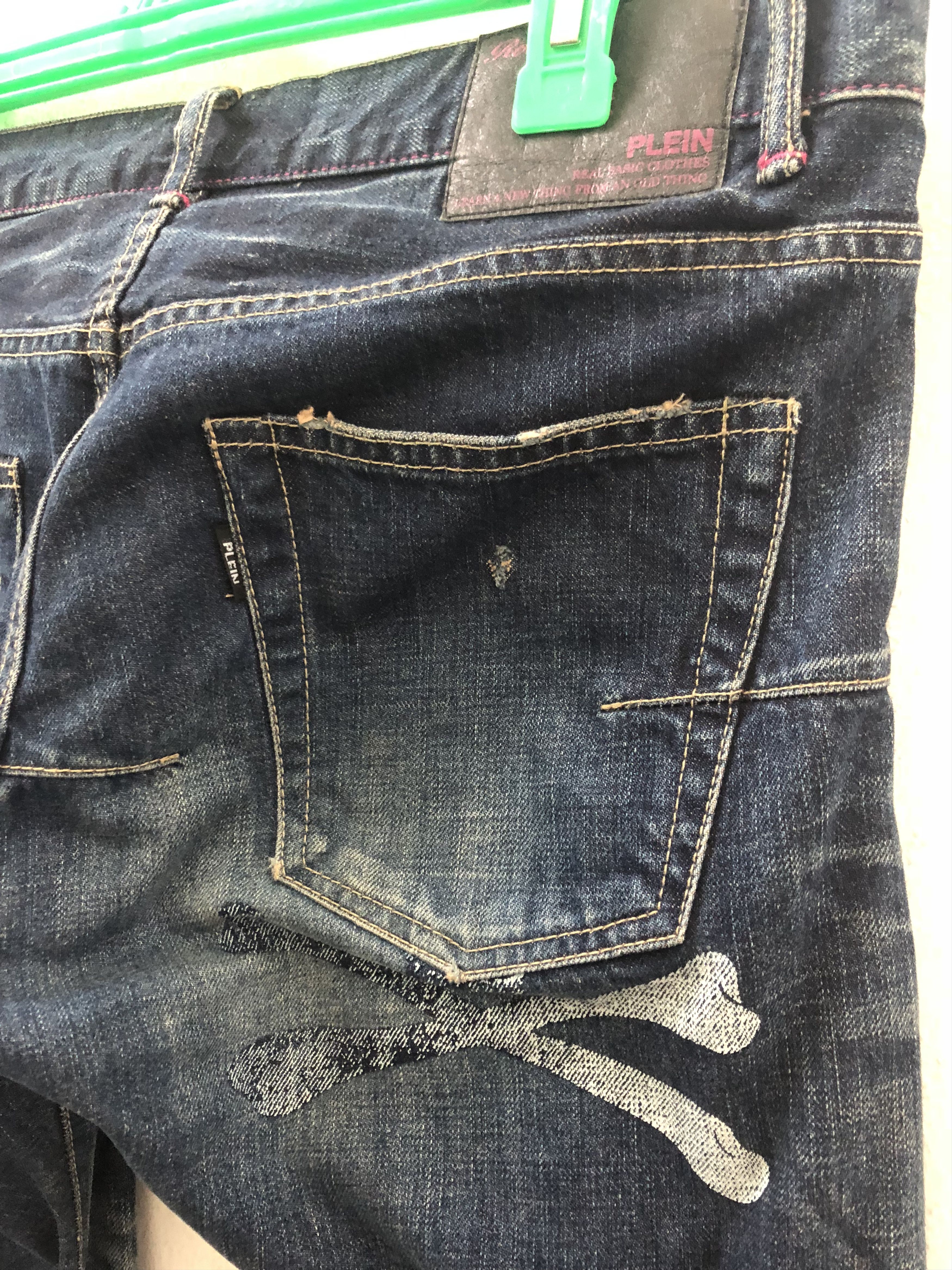 Japanese Brand × Roen ROEN X PLEIN Rips Distressed Denim Slim Jeans Size US 32 / EU 48 - 6 Thumbnail