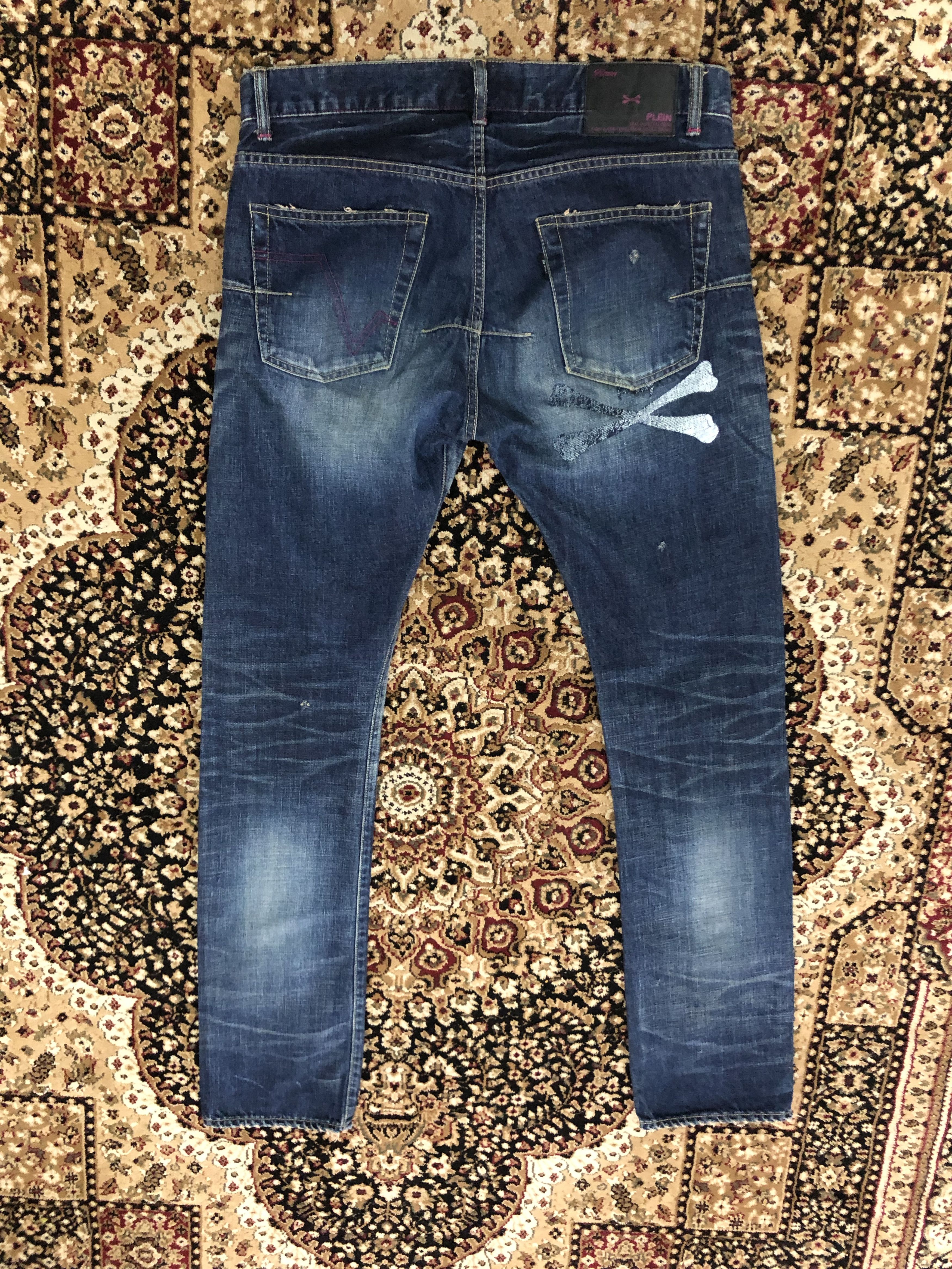 Japanese Brand × Roen ROEN X PLEIN Rips Distressed Denim Slim Jeans Size US 32 / EU 48 - 17 Thumbnail