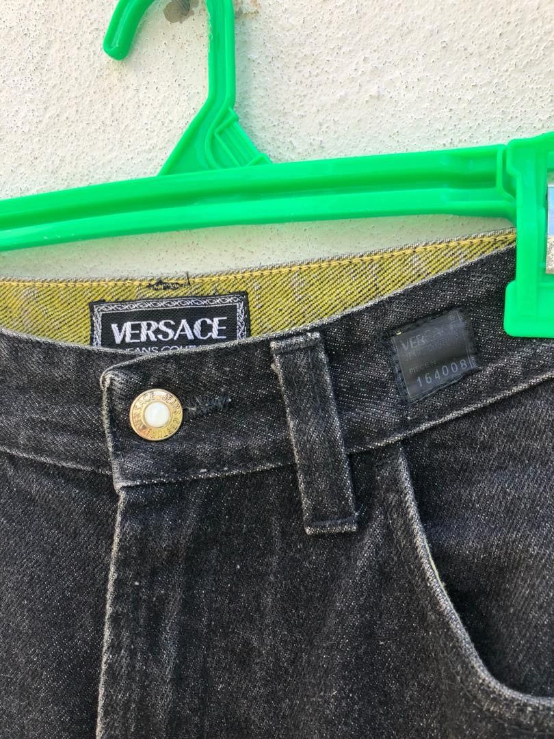 Versace × Vintage Vintage Versace Jeans Couture Baggy Denim Size US 33 - 4 Thumbnail