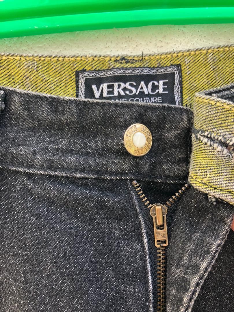 Versace × Vintage Vintage Versace Jeans Couture Baggy Denim Size US 33 - 5 Thumbnail