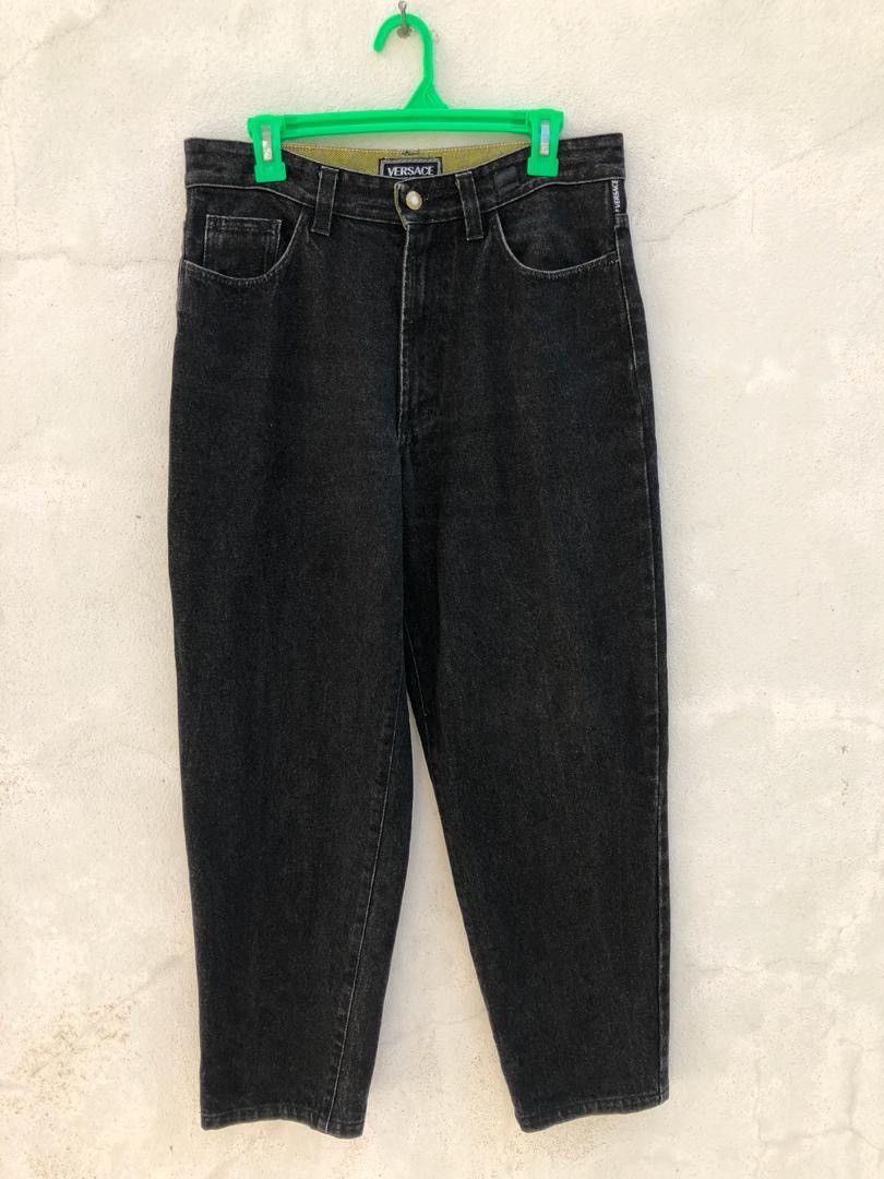 Versace × Vintage Vintage Versace Jeans Couture Baggy Denim Size US 33 - 1 Thumbnail