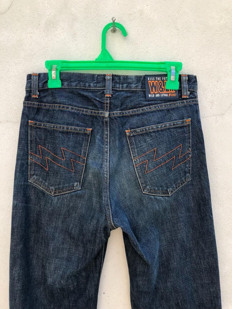 W&LT Vintage Denim Jeans Made in Italy Size US 30 / EU 46 - 2 Thumbnail