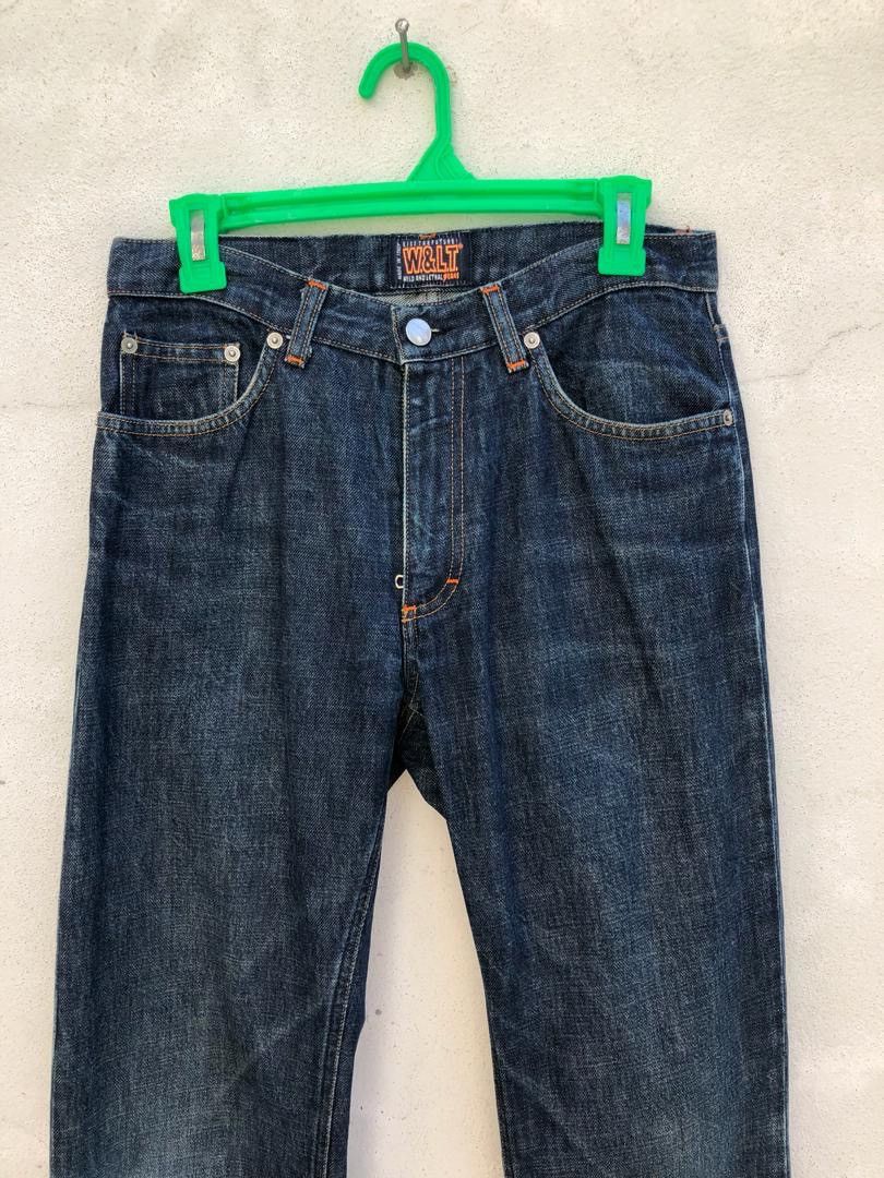 W&LT Vintage Denim Jeans Made in Italy Size US 30 / EU 46 - 5 Thumbnail