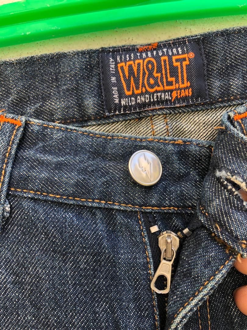 W&LT Vintage Denim Jeans Made in Italy Size US 30 / EU 46 - 8 Thumbnail