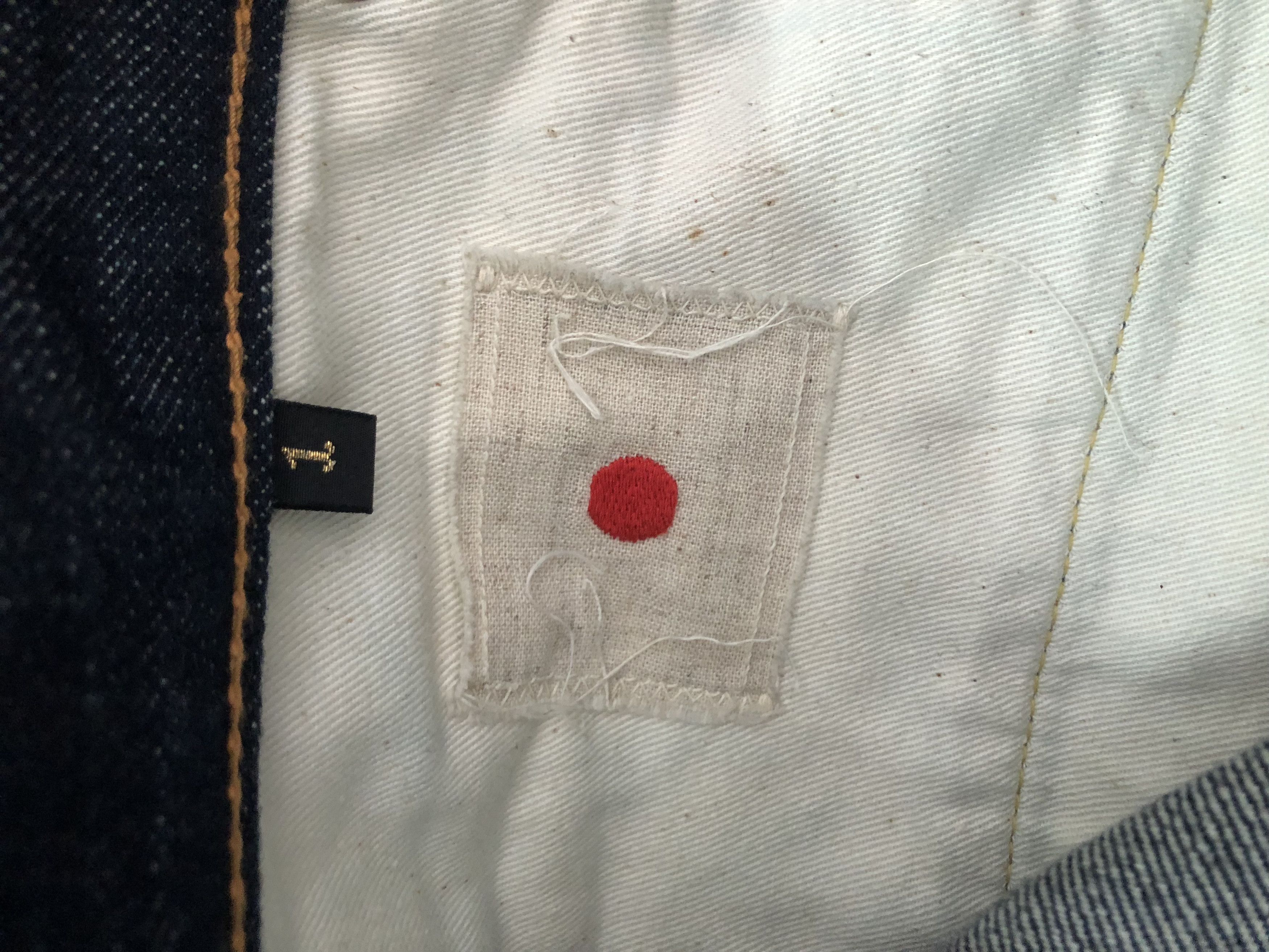 Kapital Embroidery Arcuate Bell Bottom Denim Jeans Size US 30 / EU 46 - 10 Thumbnail
