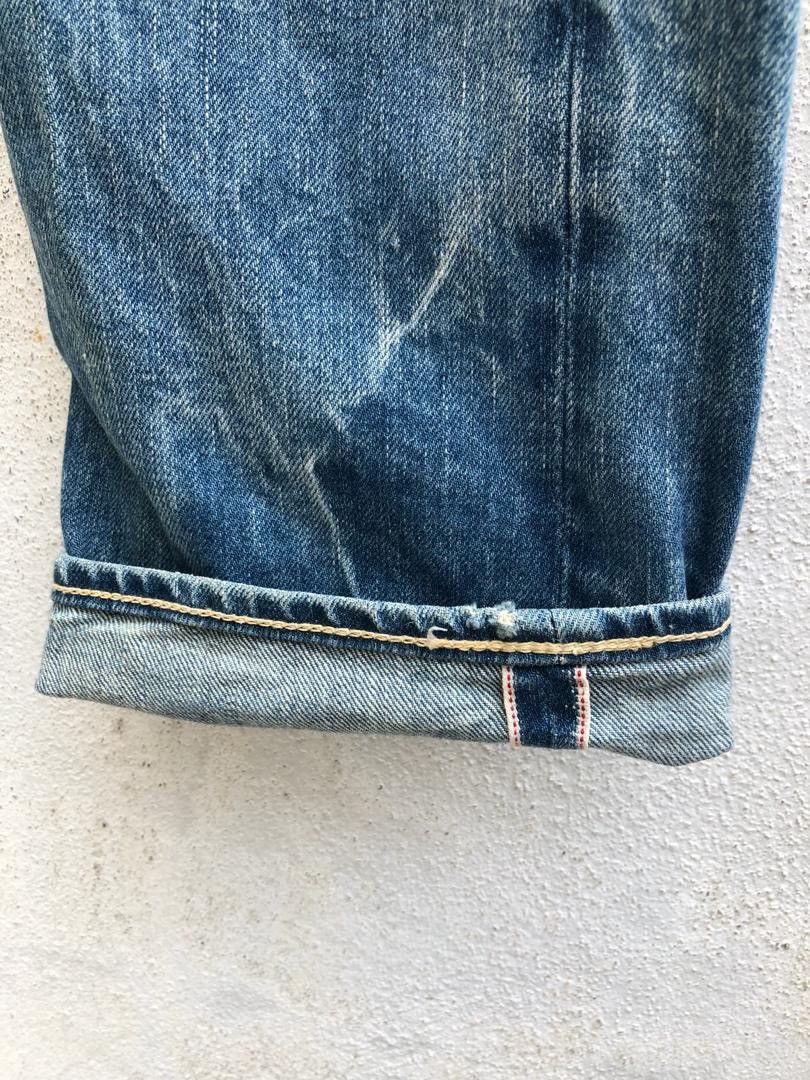 KURO Kuro Japan Fibro Knee Rips Distress Selvedge Skinny Jeans Size US 32 / EU 48 - 10 Thumbnail