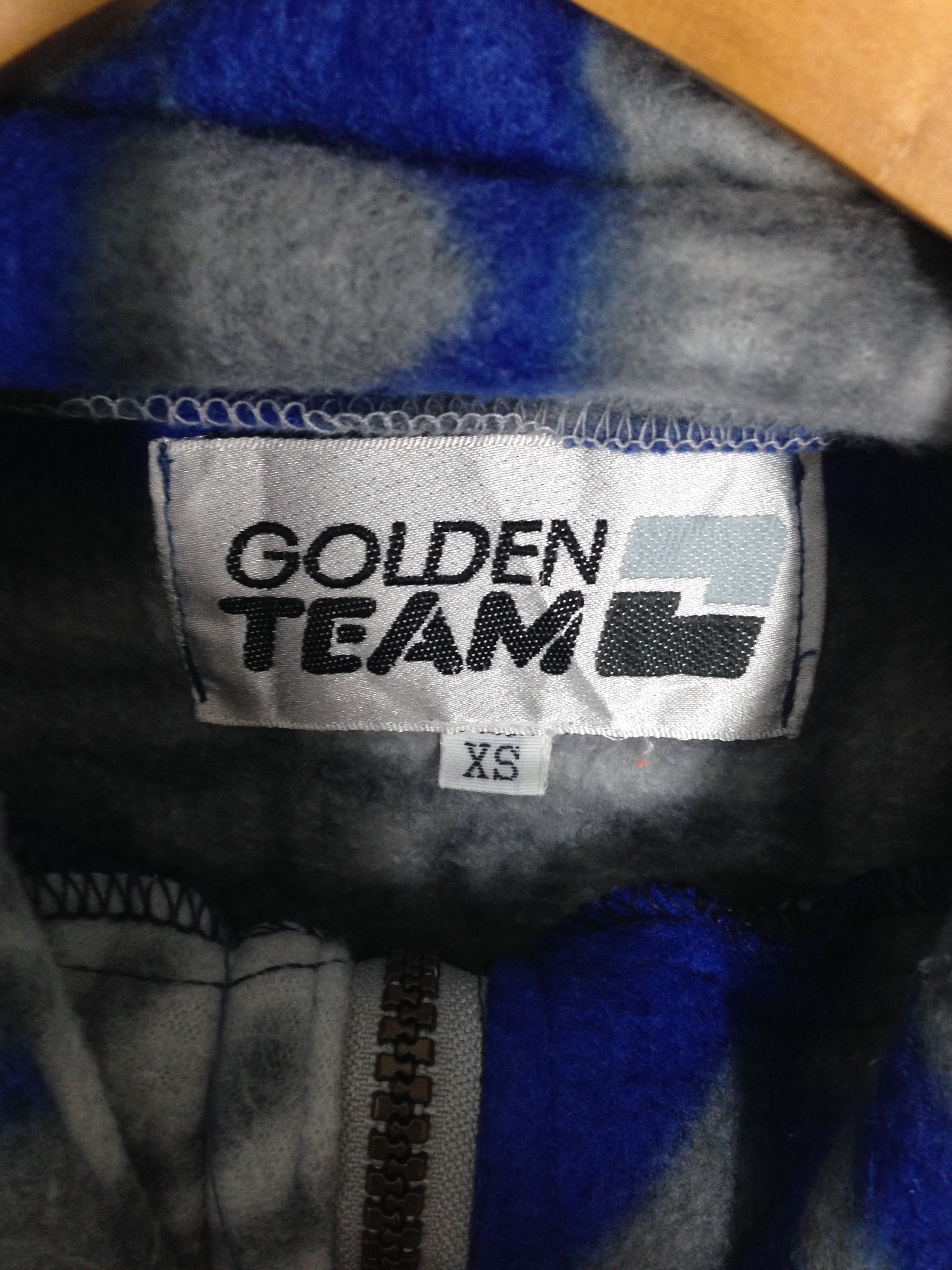 Japanese Brand × Vintage Vintage Golden Team fleece jacket NIce Design Size US XS / EU 42 / 0 - 3 Thumbnail