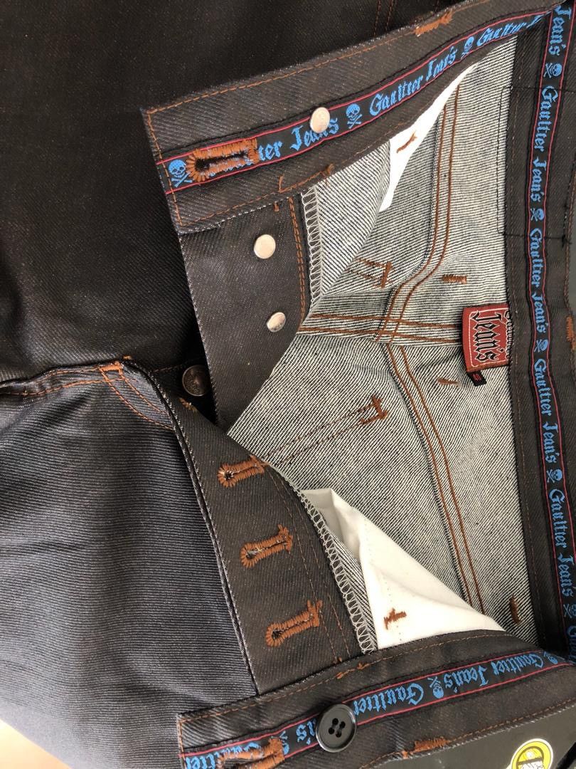 Jean Paul Gaultier Vintage Gaultier Jeans Made in Japan Dark Brown Coated Pant Size US 28 / EU 44 - 13 Thumbnail