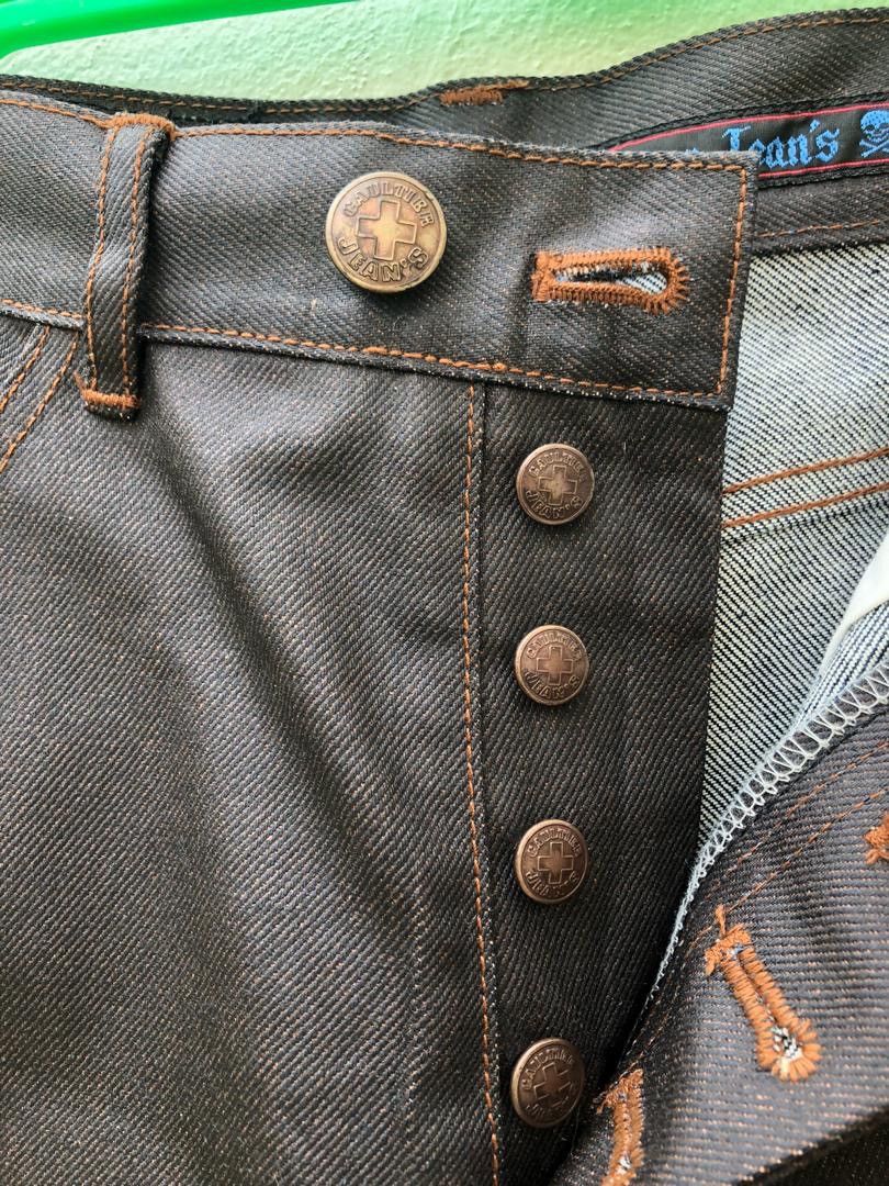 Jean Paul Gaultier Vintage Gaultier Jeans Made in Japan Dark Brown Coated Pant Size US 28 / EU 44 - 7 Thumbnail