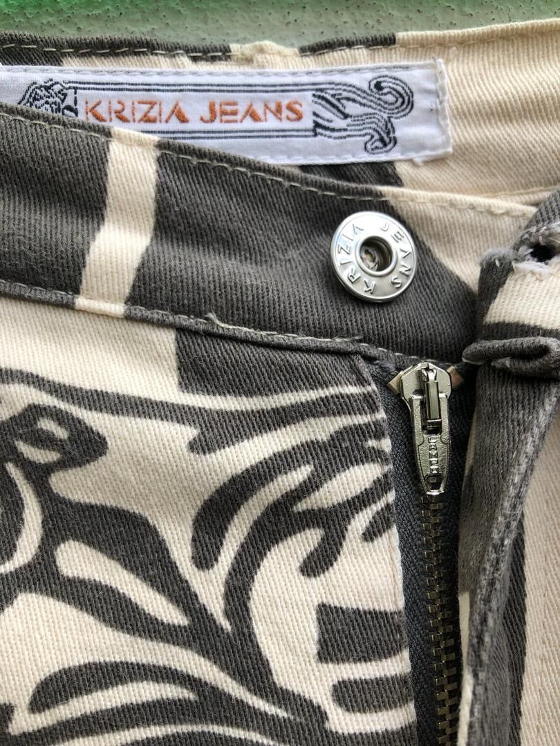 Krizia Uomo Vintage Krizia Jeans Monogram Pant Size US 30 / EU 46 - 4 Thumbnail