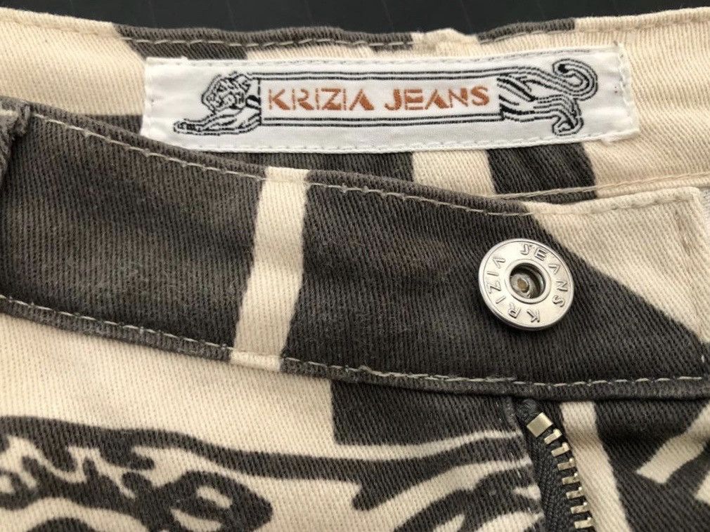 Krizia Uomo Vintage Krizia Jeans Monogram Pant Size US 30 / EU 46 - 10 Thumbnail