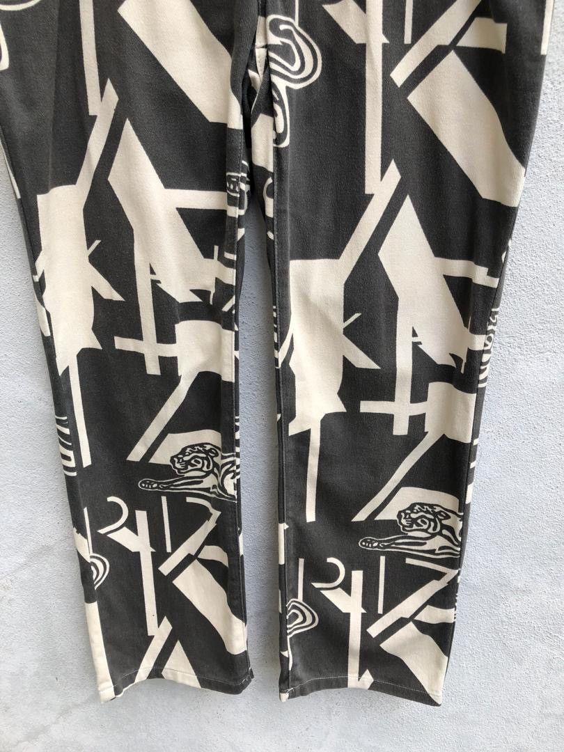 Krizia Uomo Vintage Krizia Jeans Monogram Pant Size US 30 / EU 46 - 6 Thumbnail