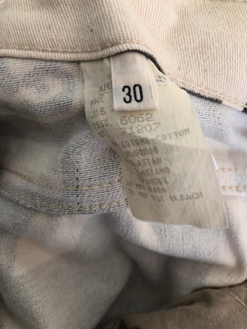 Krizia Uomo Vintage Krizia Jeans Monogram Pant Size US 30 / EU 46 - 9 Thumbnail