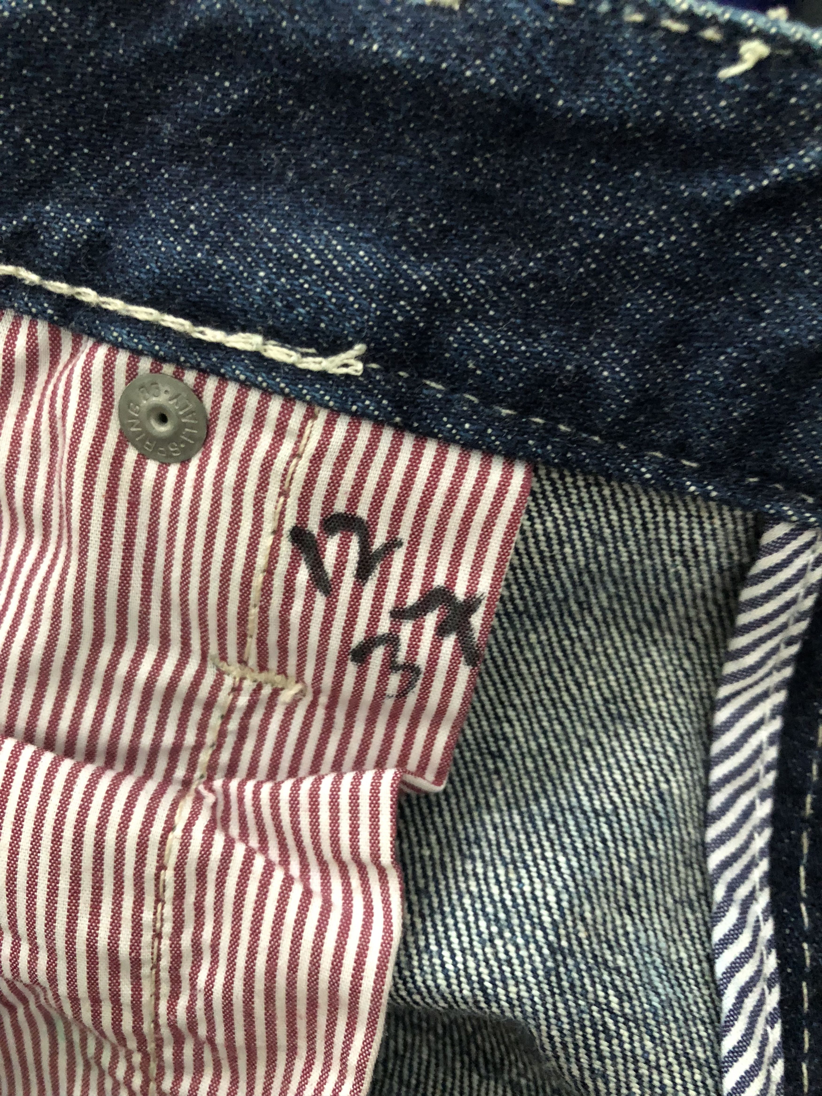 Dsquared2 Dsquared2 Exposed Front Button Distressed Ripped Denim Jeans Size US 33 - 15 Thumbnail