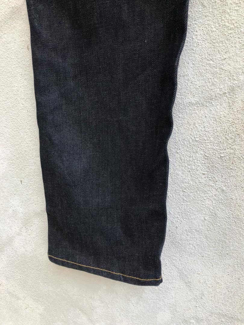 Christian Dada Christian Dada Japan Unusual Dark Blue Skinny Jeans Size US 33 - 9 Thumbnail