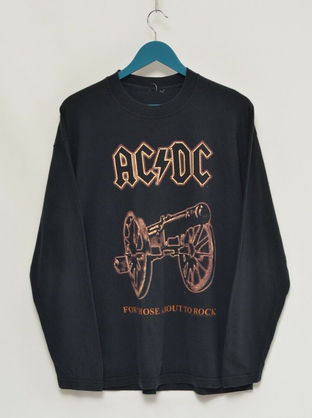 Ac/Dc × Band Tees × Vintage AC/DC Vintage 1999 For Those About To Rock ...