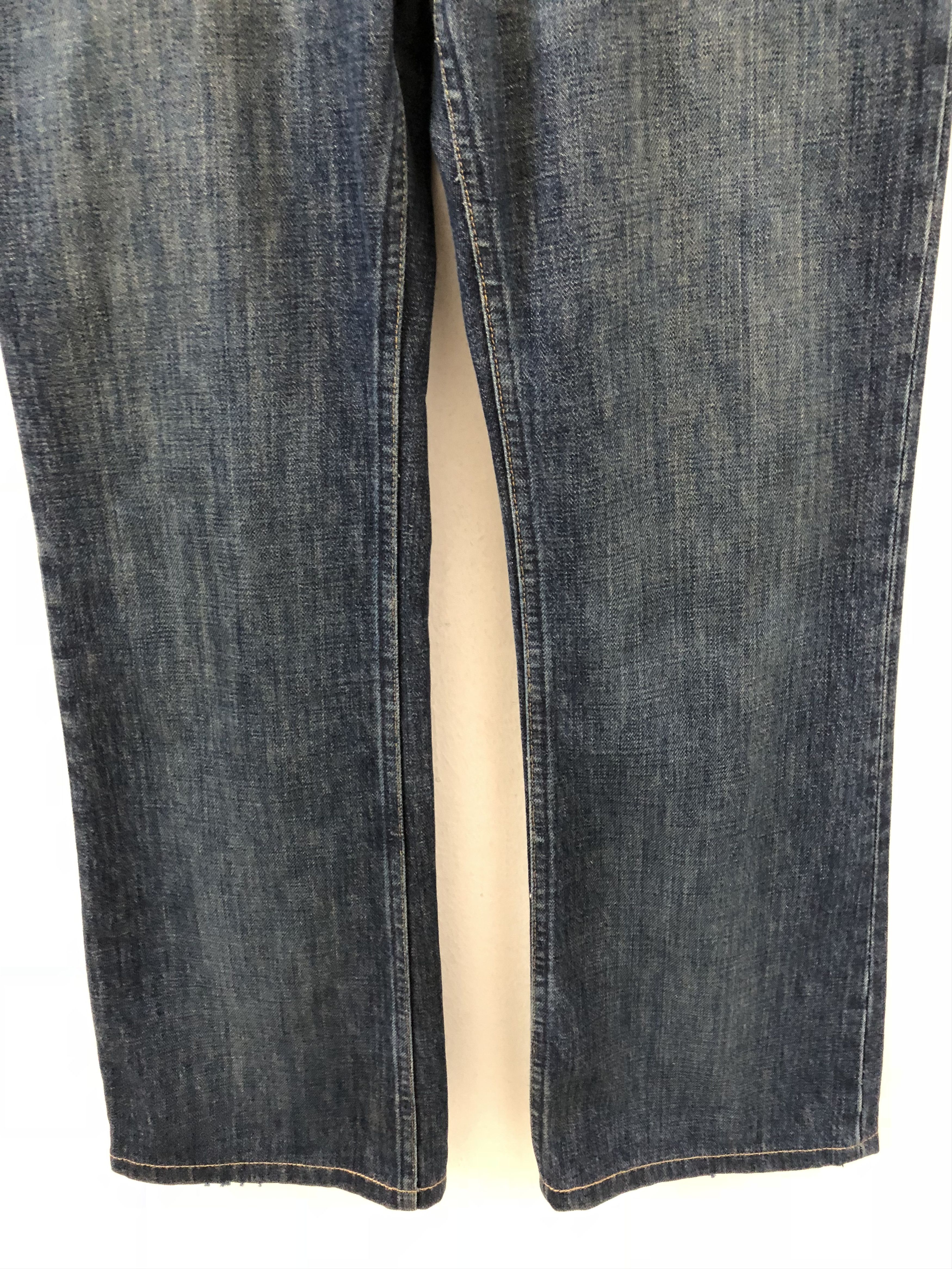 Helmut Lang Helmut Lang Italy Classic Low Waist Wide Leg Denim Size US 28 / EU 44 - 6 Thumbnail