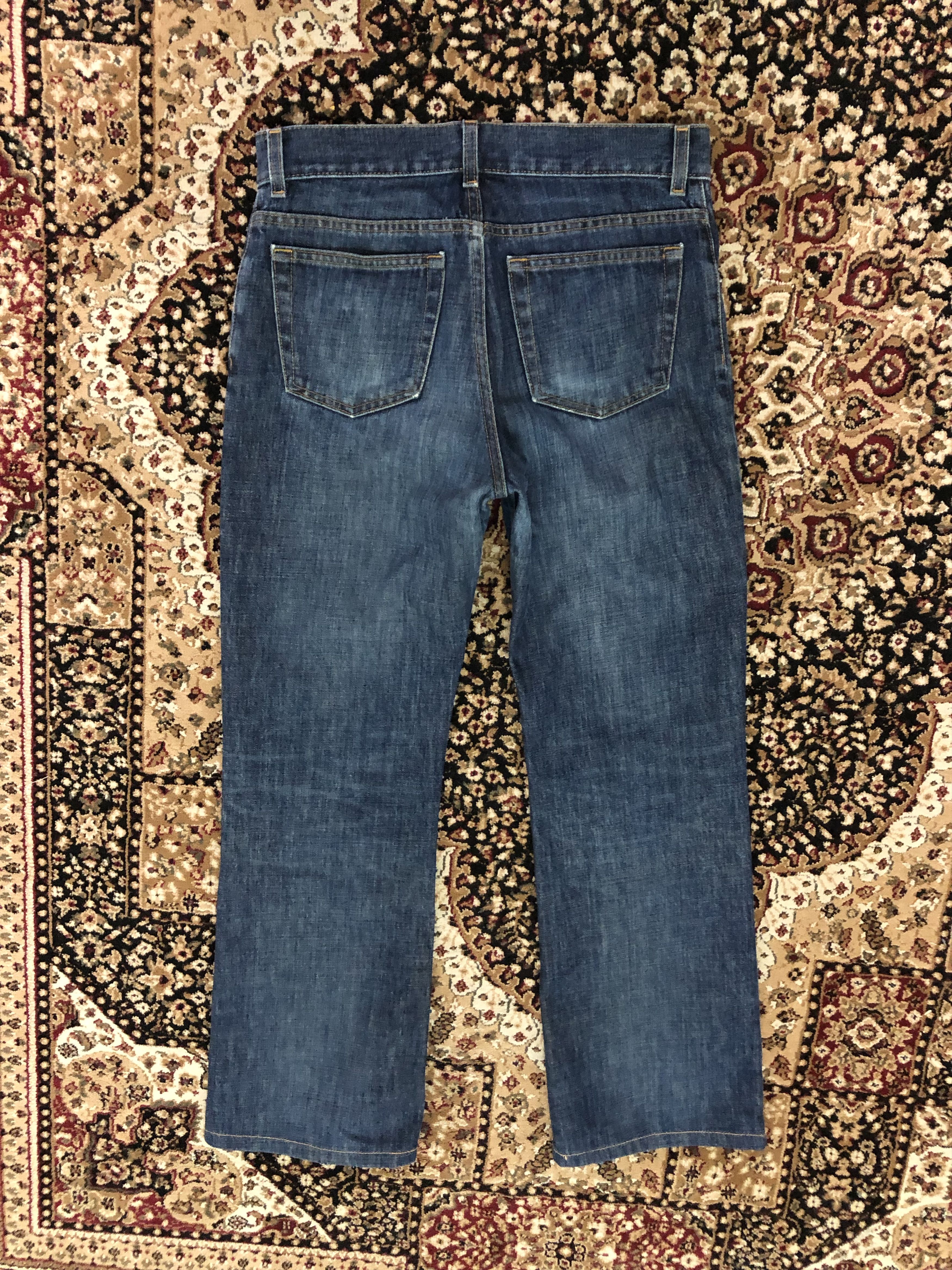 Helmut Lang Helmut Lang Italy Classic Low Waist Wide Leg Denim Size US 28 / EU 44 - 3 Thumbnail