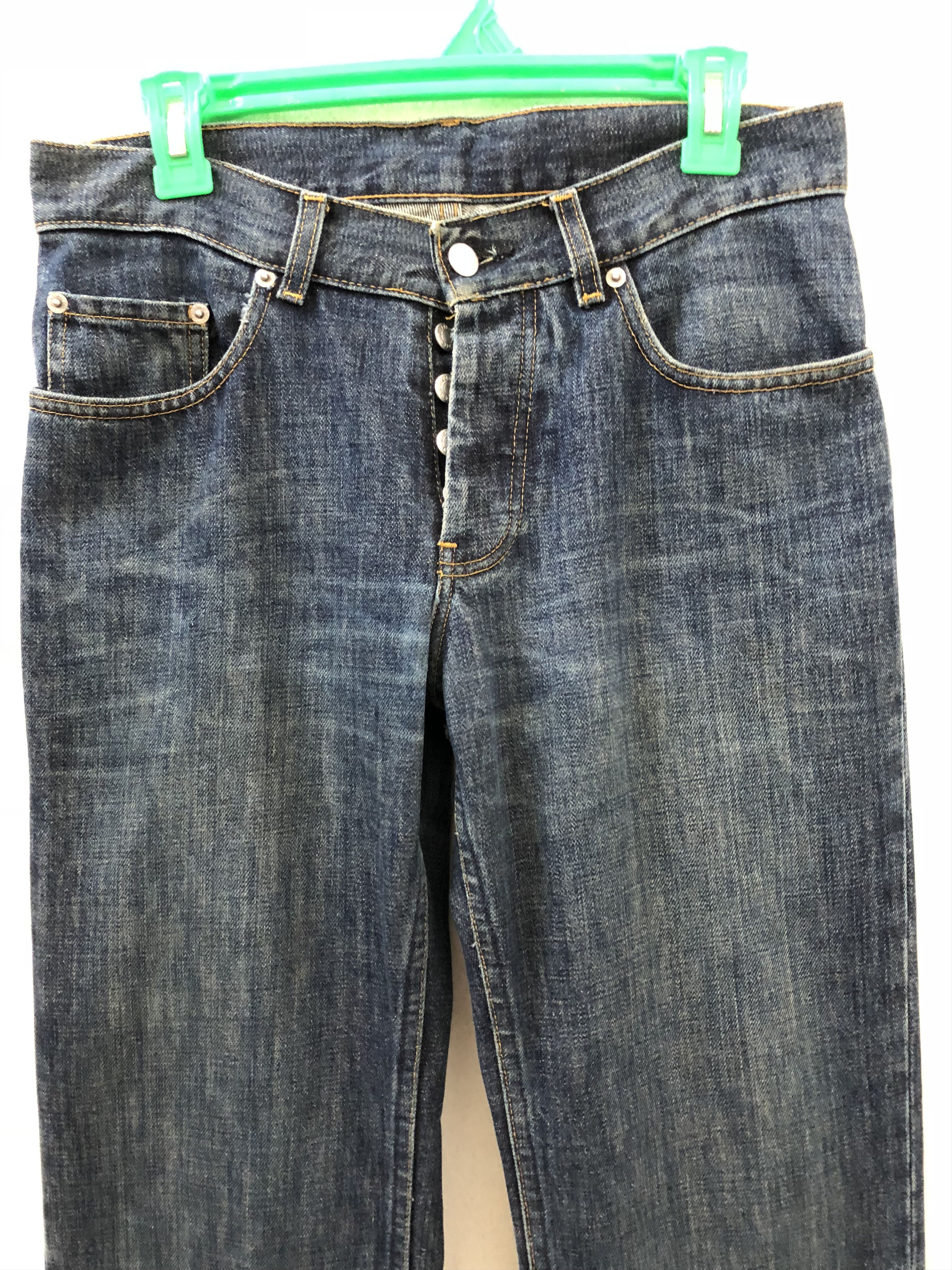Helmut Lang Helmut Lang Italy Classic Low Waist Wide Leg Denim Size US 28 / EU 44 - 5 Thumbnail
