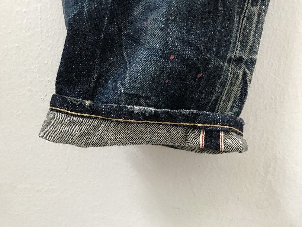 FranCisT MOR.K.S Francist Mor.K.S Painter Dirty Low Rise Denim Slim Jeans Size US 32 / EU 48 - 12 Thumbnail