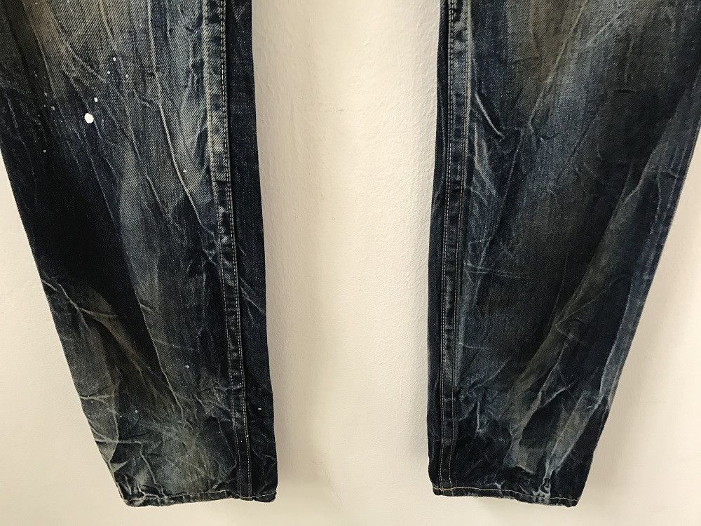 FranCisT MOR.K.S Francist Mor.K.S Painter Dirty Low Rise Denim Slim Jeans Size US 32 / EU 48 - 7 Thumbnail