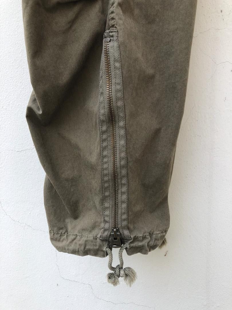 Bape × Nigo A Bathing Ape Olive Green Cargo Parachute Trouser Pant Size US 32 / EU 48 - 15 Thumbnail