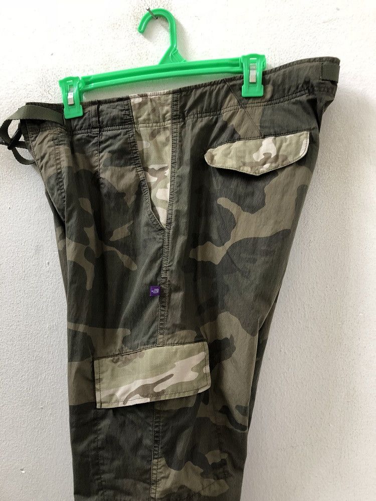 Nanamica × The North Face TNF Purple Label Drawstring Waist Camouflage Cargo Cropped Size US 34 / EU 50 - 19 Thumbnail