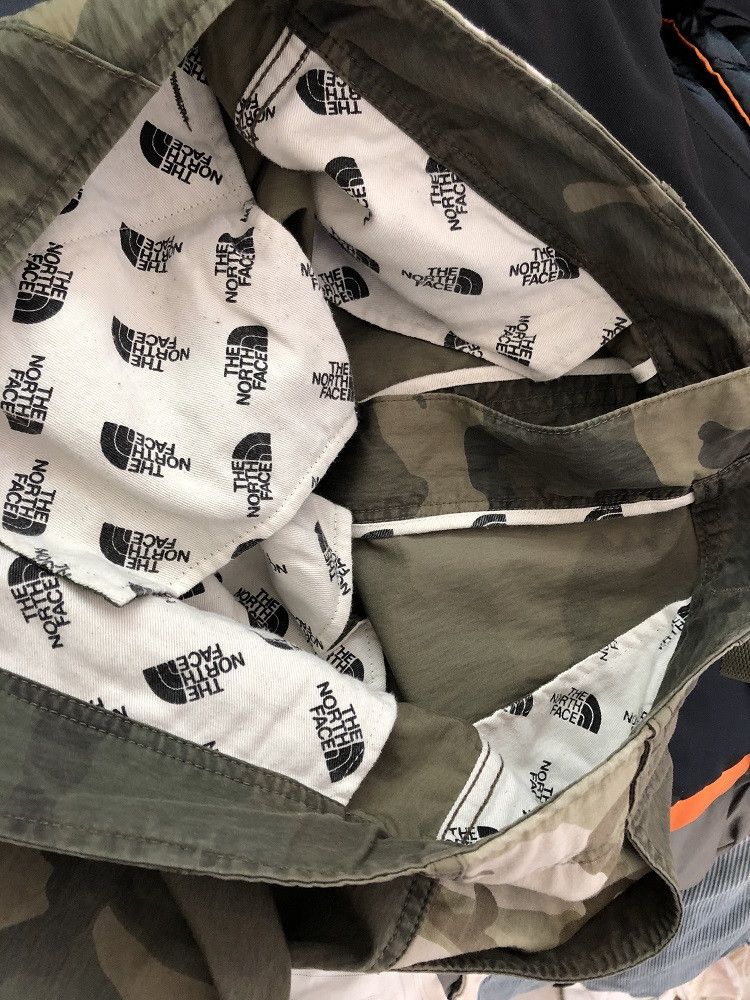 Nanamica × The North Face TNF Purple Label Drawstring Waist Camouflage Cargo Cropped Size US 34 / EU 50 - 21 Thumbnail