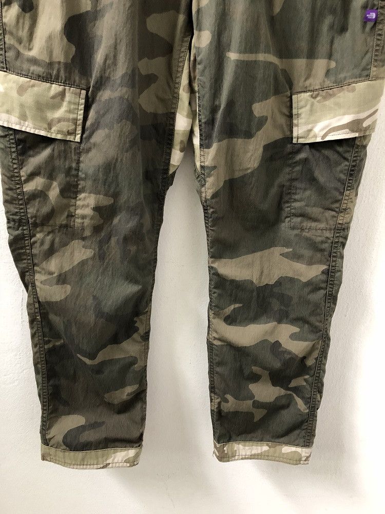 Nanamica × The North Face TNF Purple Label Drawstring Waist Camouflage Cargo Cropped Size US 34 / EU 50 - 6 Thumbnail