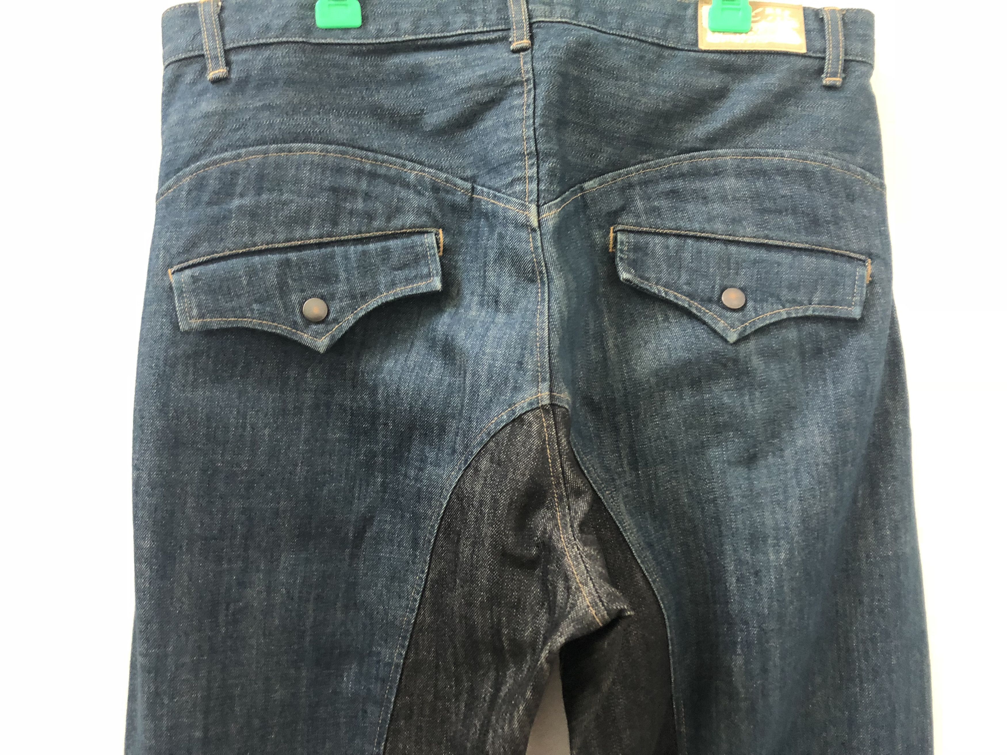 Japanese Brand Japan Brand NEWBURGH Two Tone Baggy Denim Jeans Size US 36 / EU 52 - 7 Thumbnail