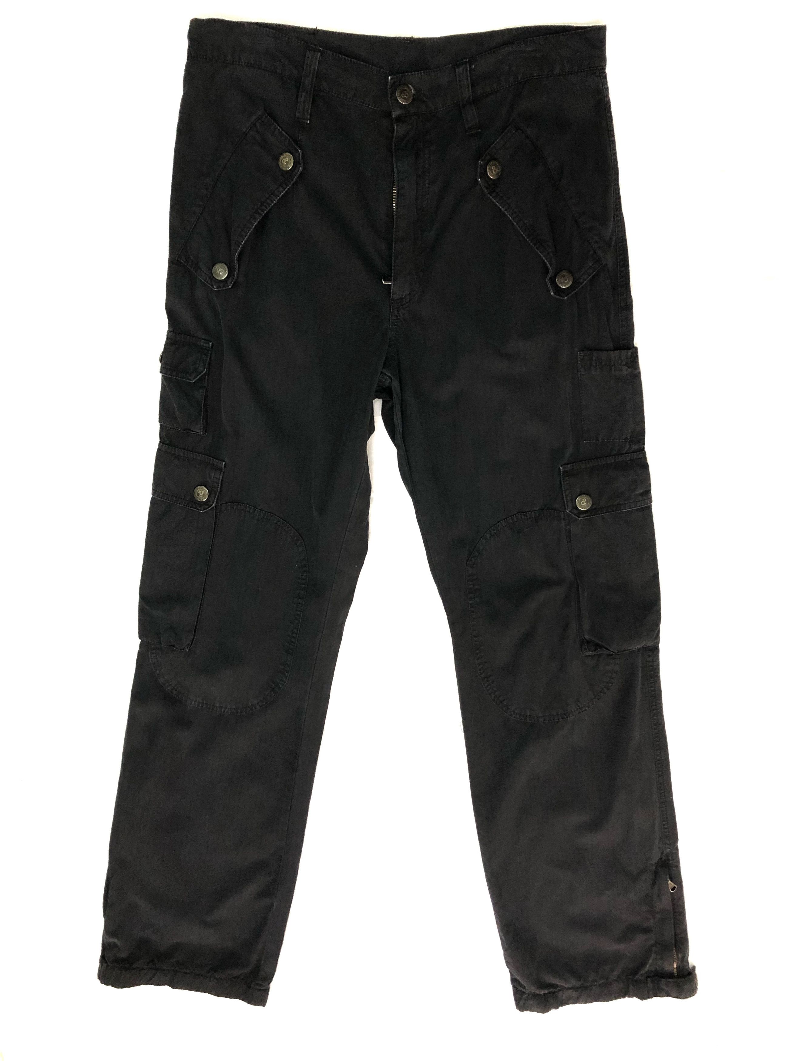 Dolce & Gabbana Dolce & Gabbana Multi Pocket Parachute Cargo Ripstop Trouser Size US 30 / EU 46 - 19 Thumbnail