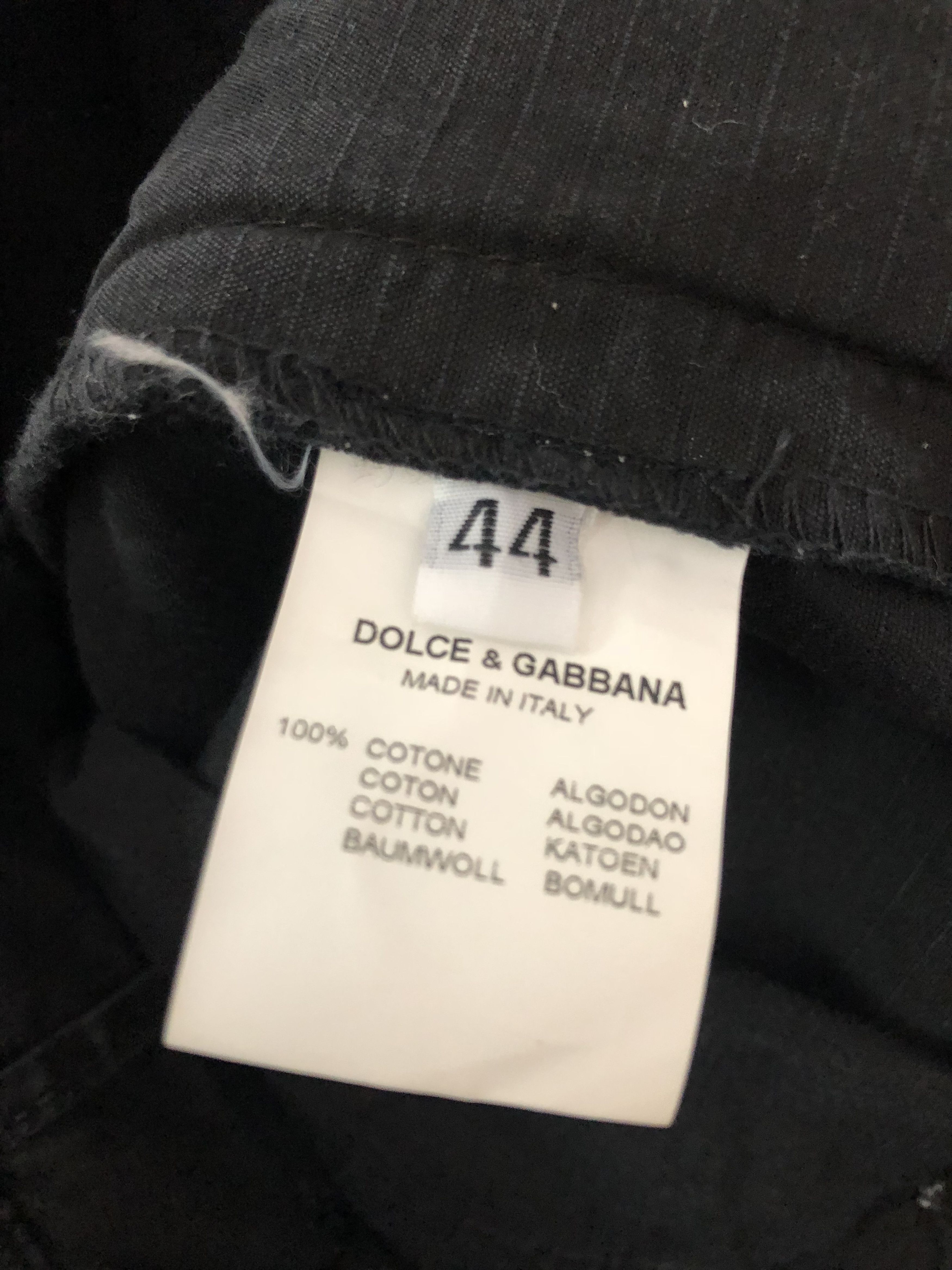 Dolce & Gabbana Dolce & Gabbana Multi Pocket Parachute Cargo Ripstop Trouser Size US 30 / EU 46 - 17 Thumbnail