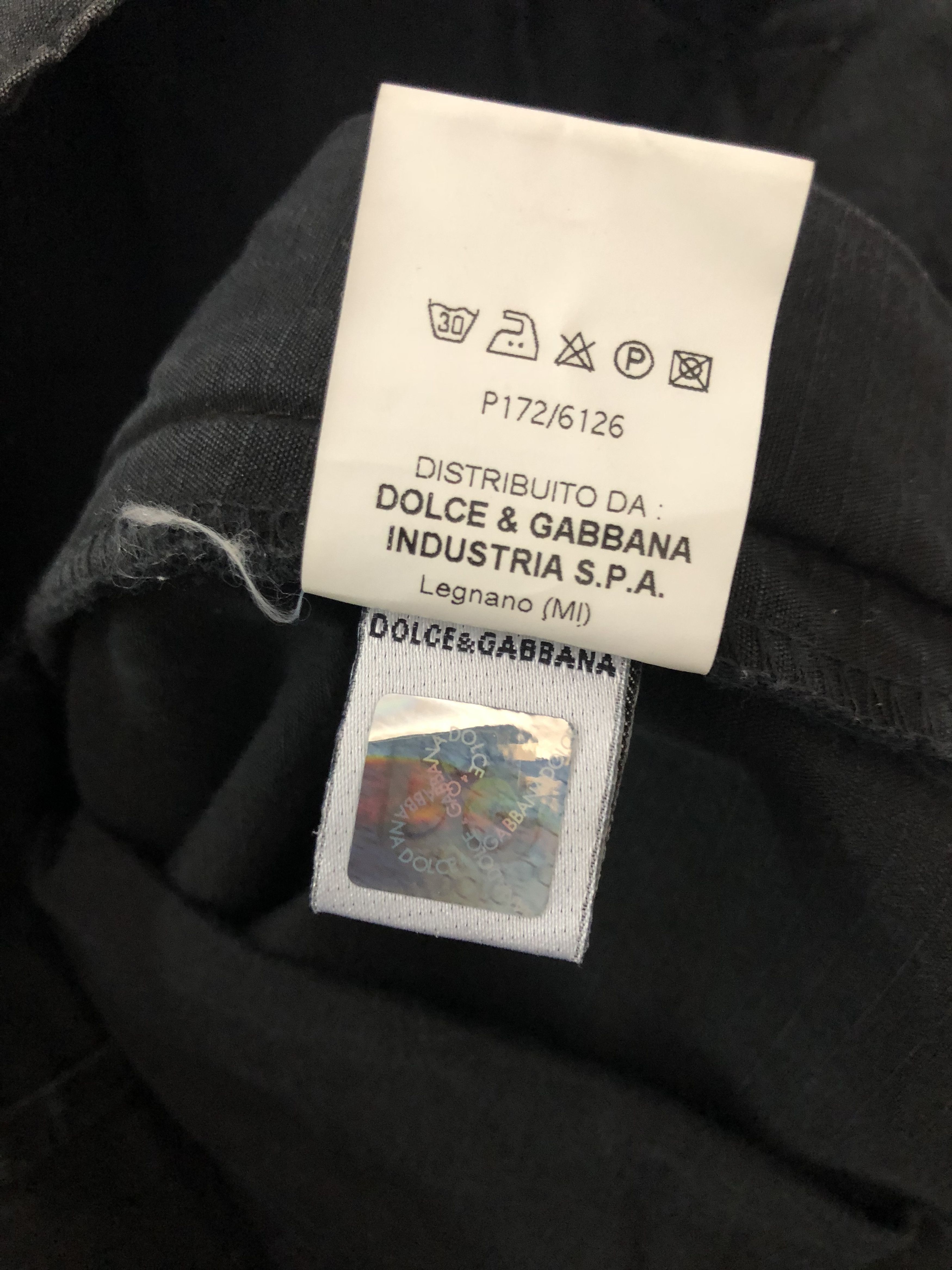Dolce & Gabbana Dolce & Gabbana Multi Pocket Parachute Cargo Ripstop Trouser Size US 30 / EU 46 - 18 Thumbnail