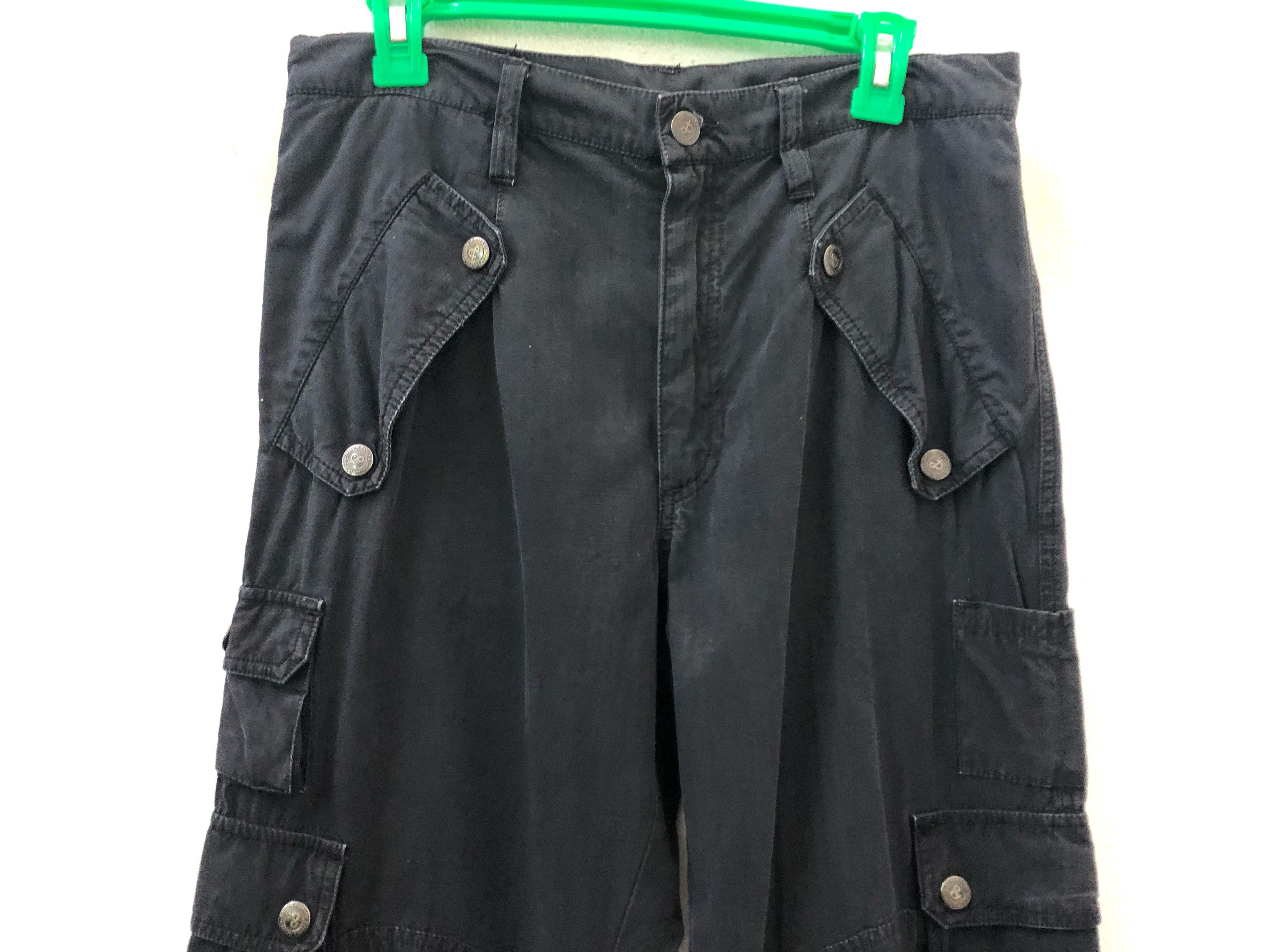 Dolce & Gabbana Dolce & Gabbana Multi Pocket Parachute Cargo Ripstop Trouser Size US 30 / EU 46 - 2 Thumbnail
