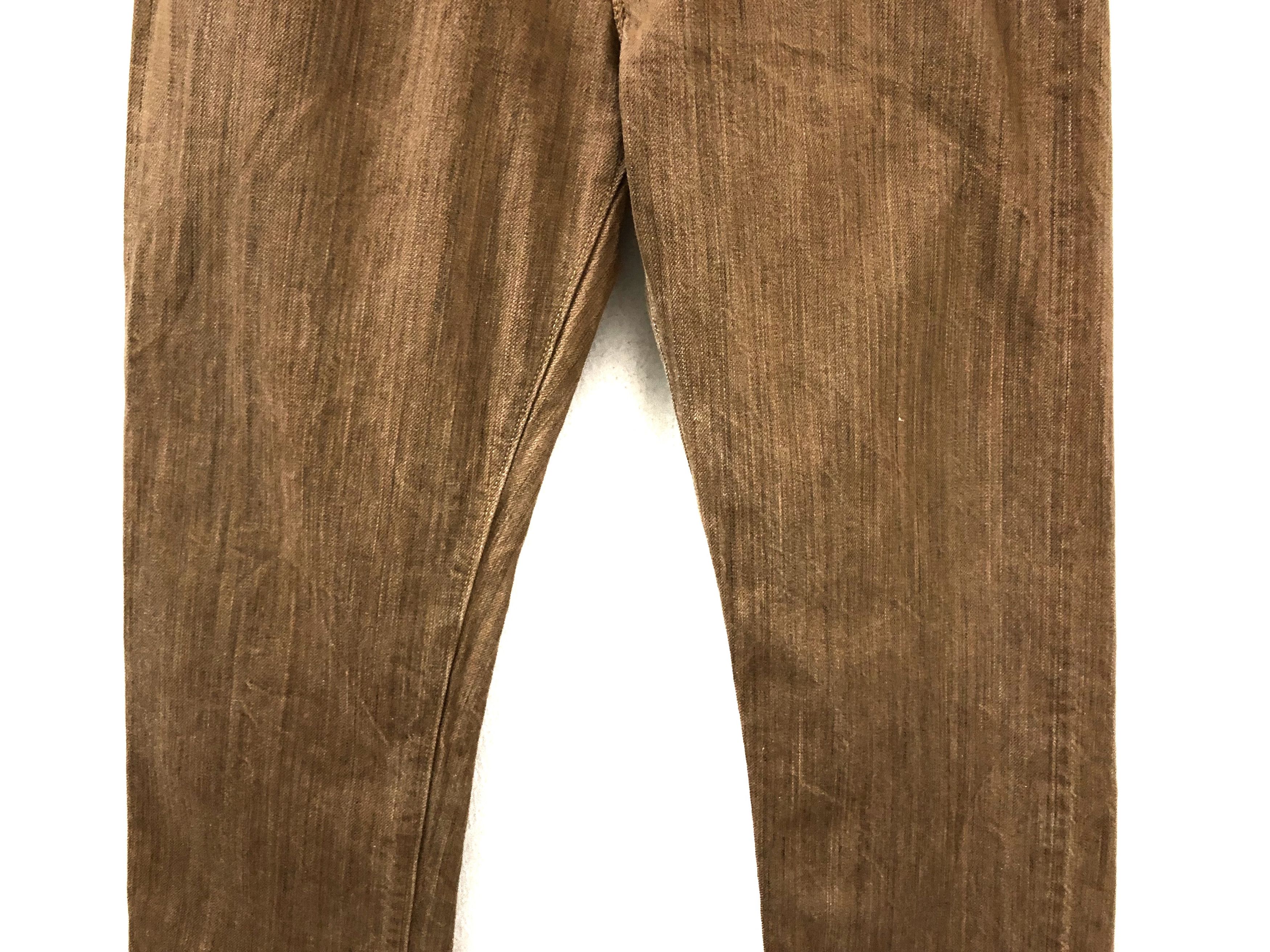 Sugar Cane × Toyo Enterprises SC Redline Selvedge Persimmon Dye Jeans Size US 30 / EU 46 - 12 Thumbnail