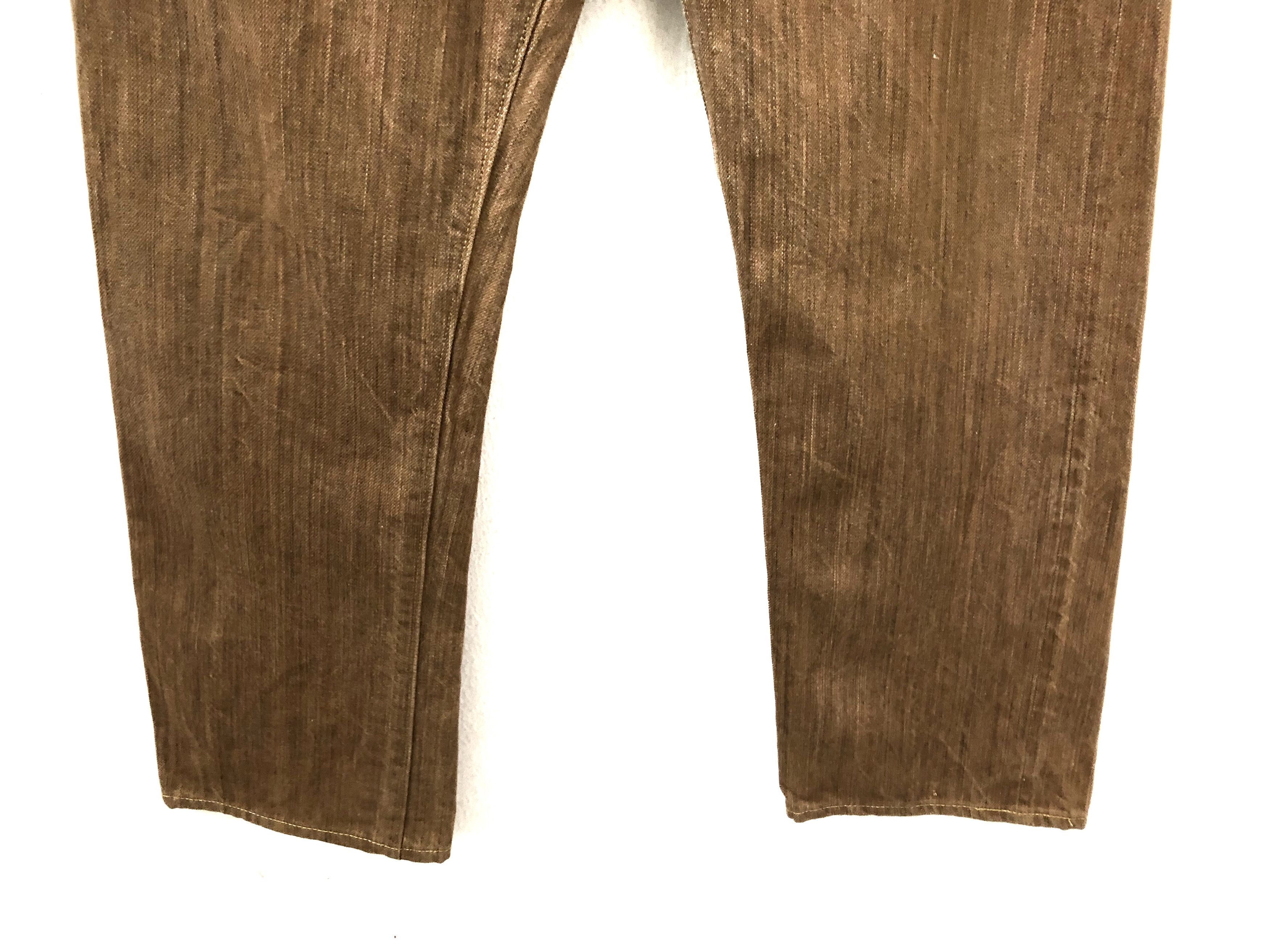 Sugar Cane × Toyo Enterprises SC Redline Selvedge Persimmon Dye Jeans Size US 30 / EU 46 - 13 Thumbnail
