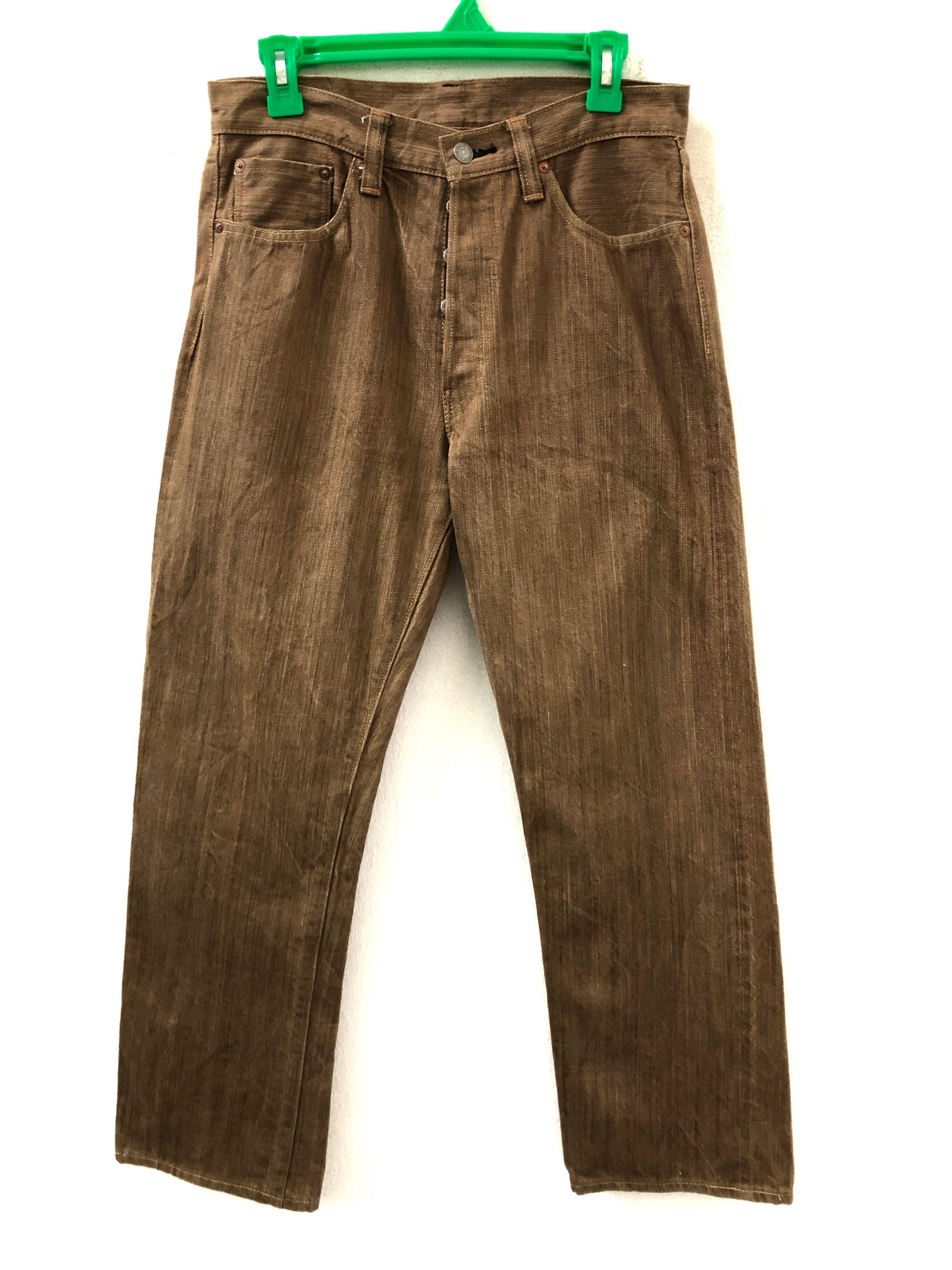 Sugar Cane × Toyo Enterprises SC Redline Selvedge Persimmon Dye Jeans Size US 30 / EU 46 - 8 Thumbnail