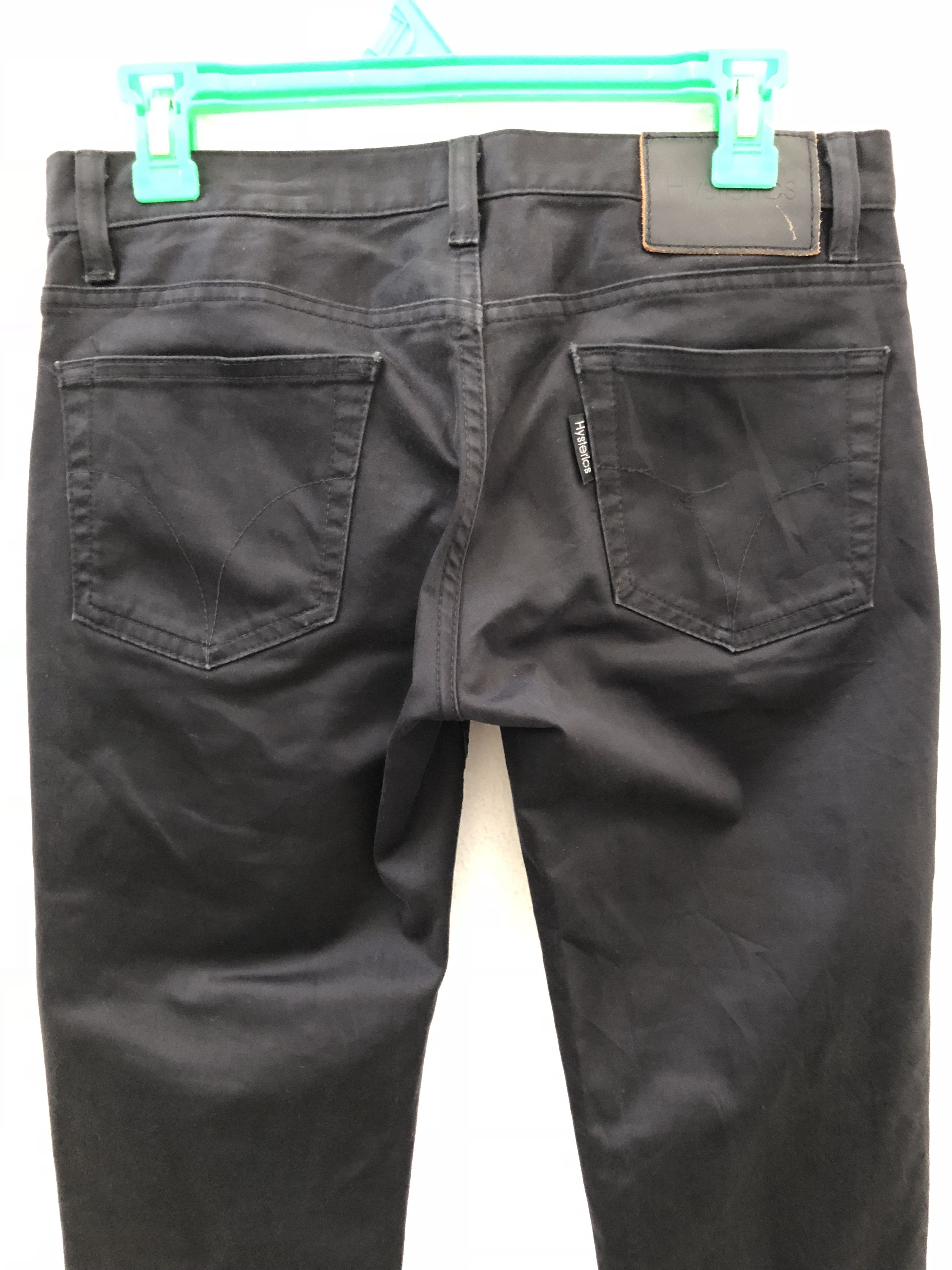 Hysteric Glamour HG Japan Stretchable Low Rise Black Skinny Size US 28 / EU 44 - 8 Thumbnail