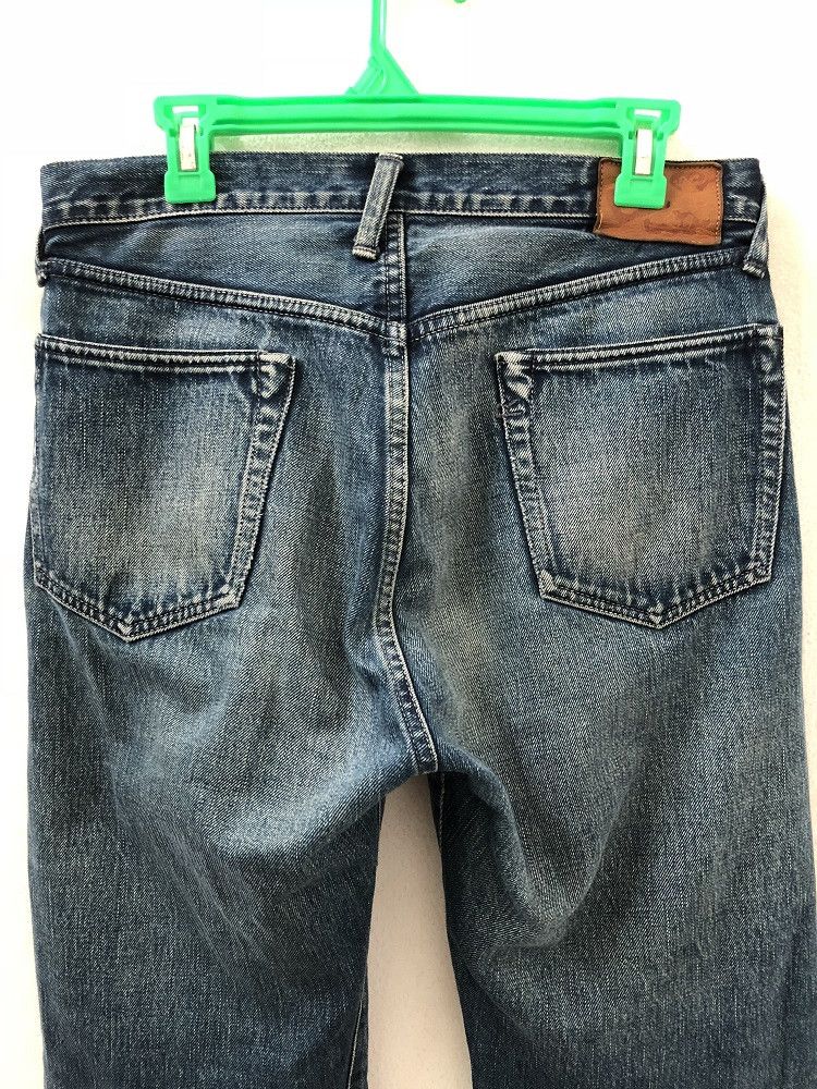 45rpm × Indigo Indigo 45rpm Japan Redline Selvedge Indigo Blue Denim Size US 31 - 7 Thumbnail