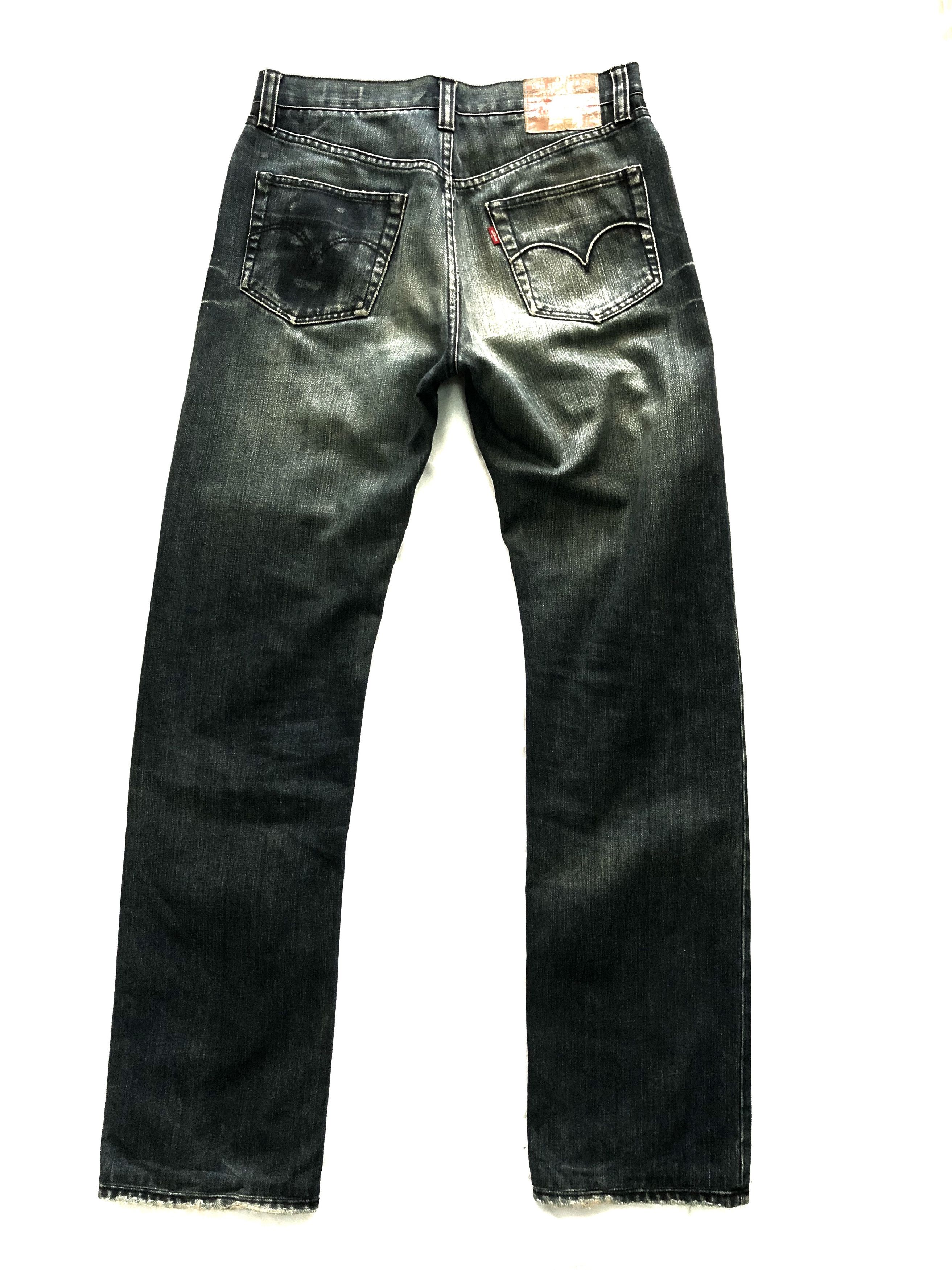 Levi's Levi's X Damien Hirst Limited Edition Distressed Denim Jeans Size US 30 / EU 46 - 2 Thumbnail