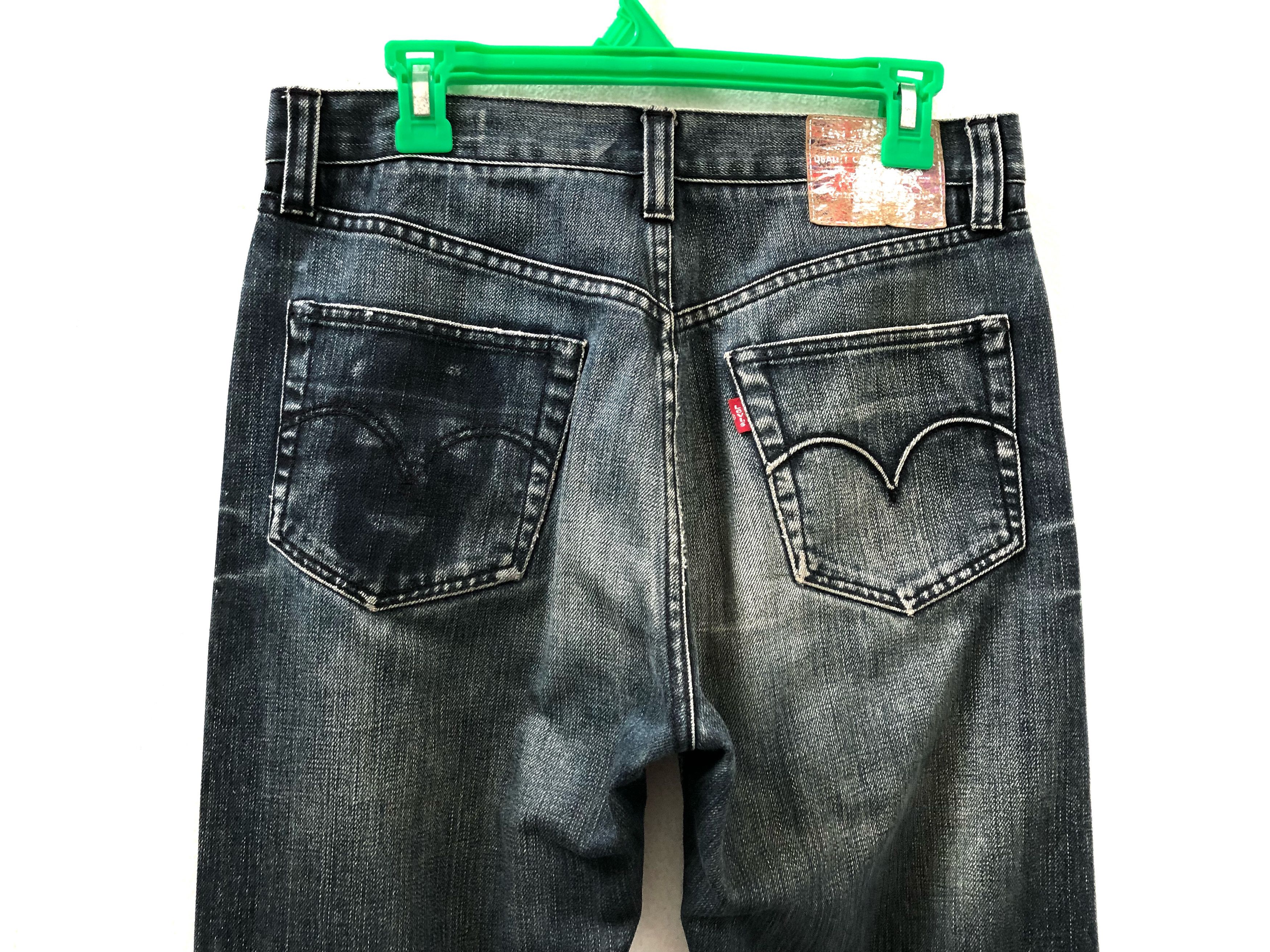 Levi's Levi's X Damien Hirst Limited Edition Distressed Denim Jeans Size US 30 / EU 46 - 4 Thumbnail