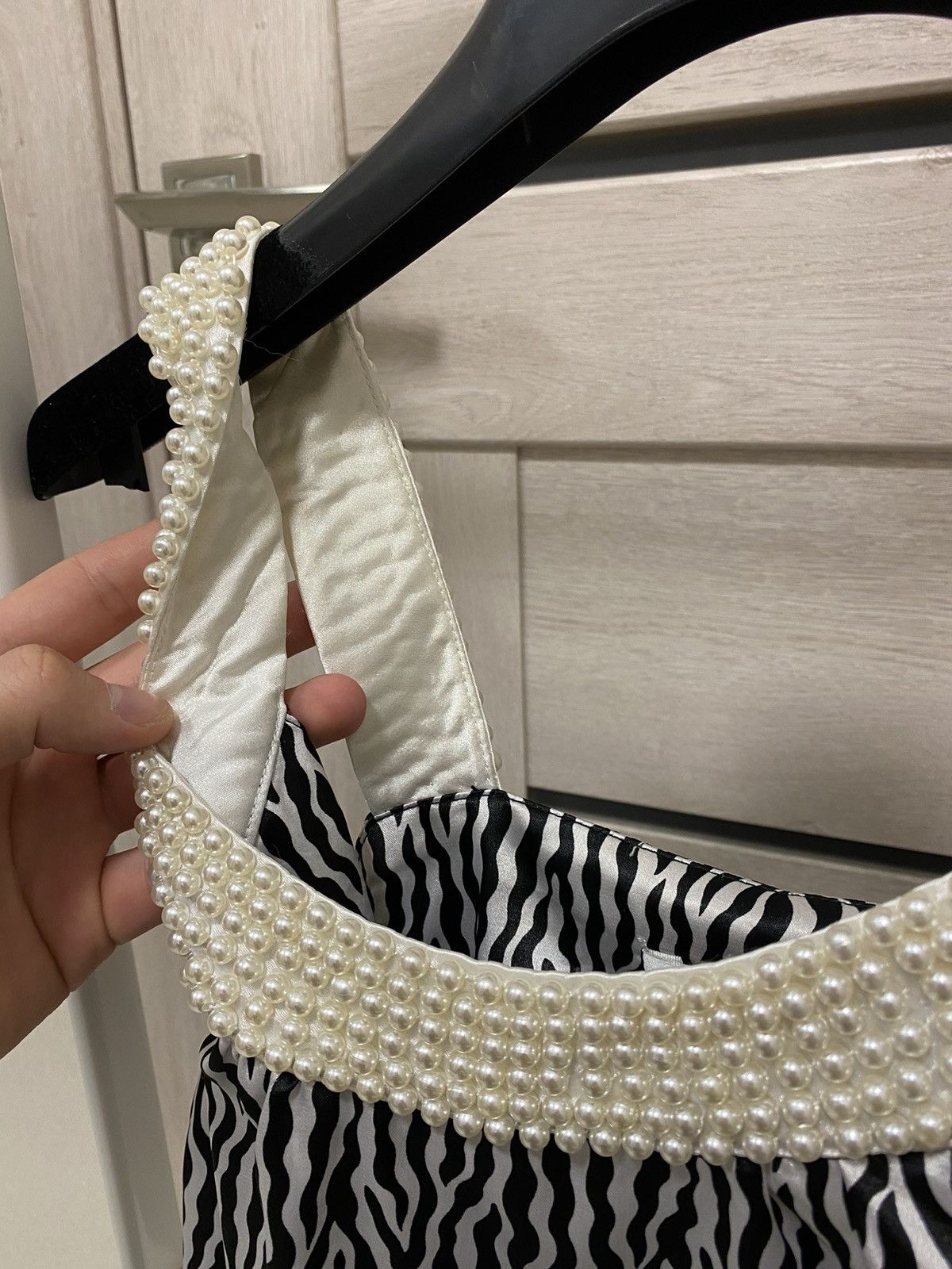 Designer × Diane von Furstenberg Diane Von Furstenberg Silk Beads Zebra Sleeveless Dress Size M / US 6-8 / IT 42-44 - 6 Thumbnail