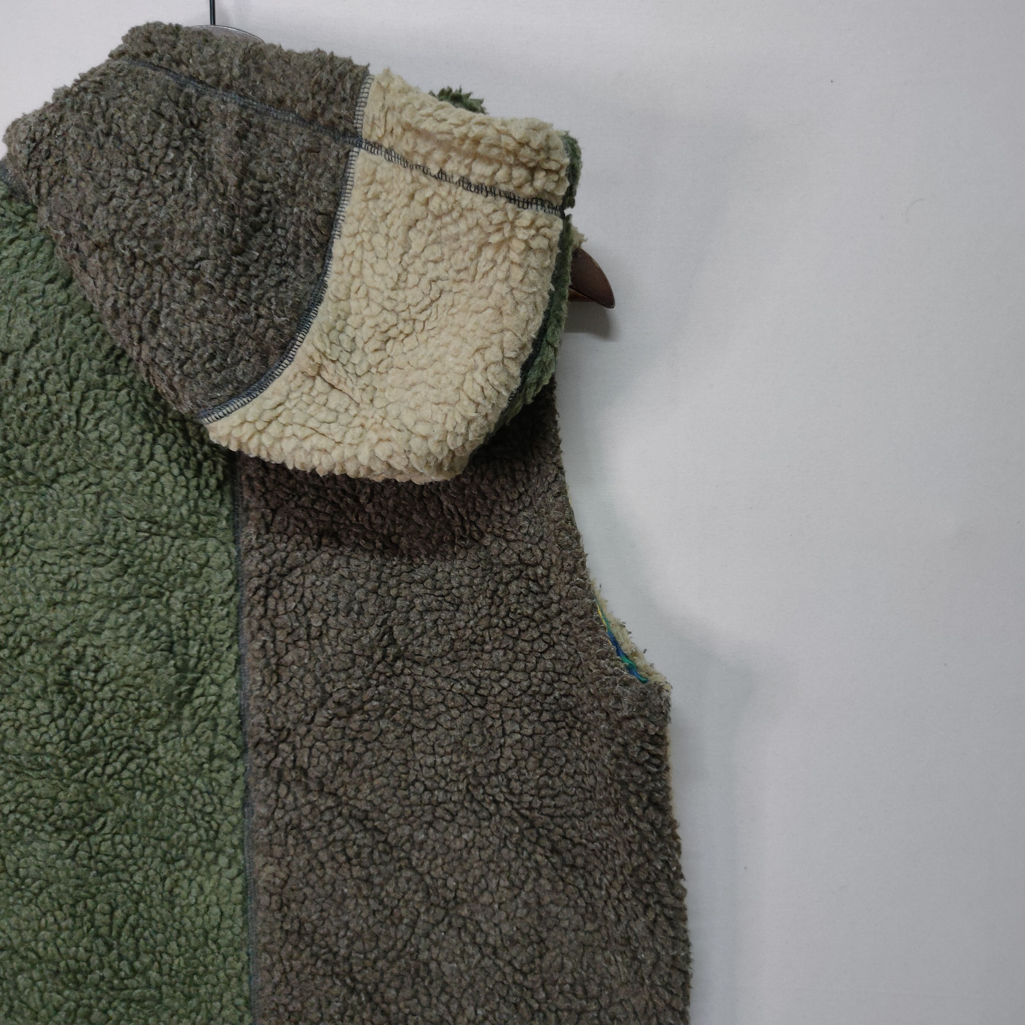 Japanese Brand VINTAGE TITICACA FLORA FLEECE ZIPPER UPS VEST Size US M / EU 48-50 / 2 - 12 Thumbnail