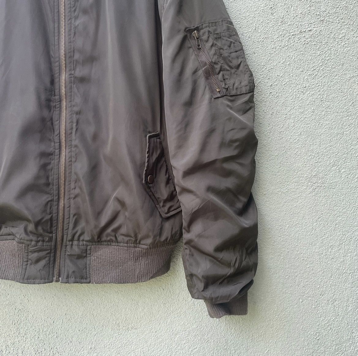 Japanese Brand Vintage GRL Zipper Ups Bomber Style Jacket Size US L / EU 52-54 / 3 - 5 Thumbnail