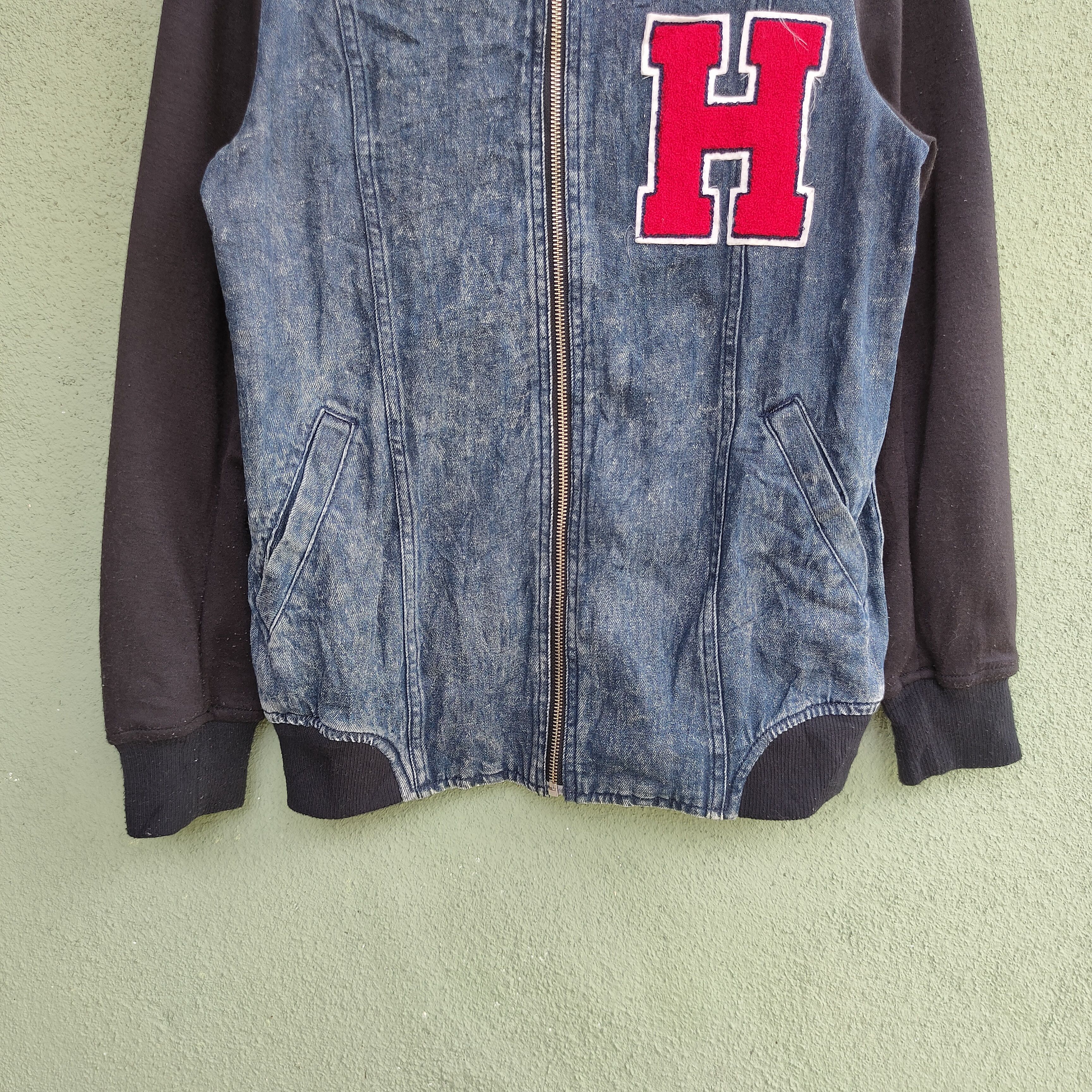 Vintage Vintage BROWNY Zipper ups Denim Style Jacket Size US M / EU 48-50 / 2 - 2 Thumbnail