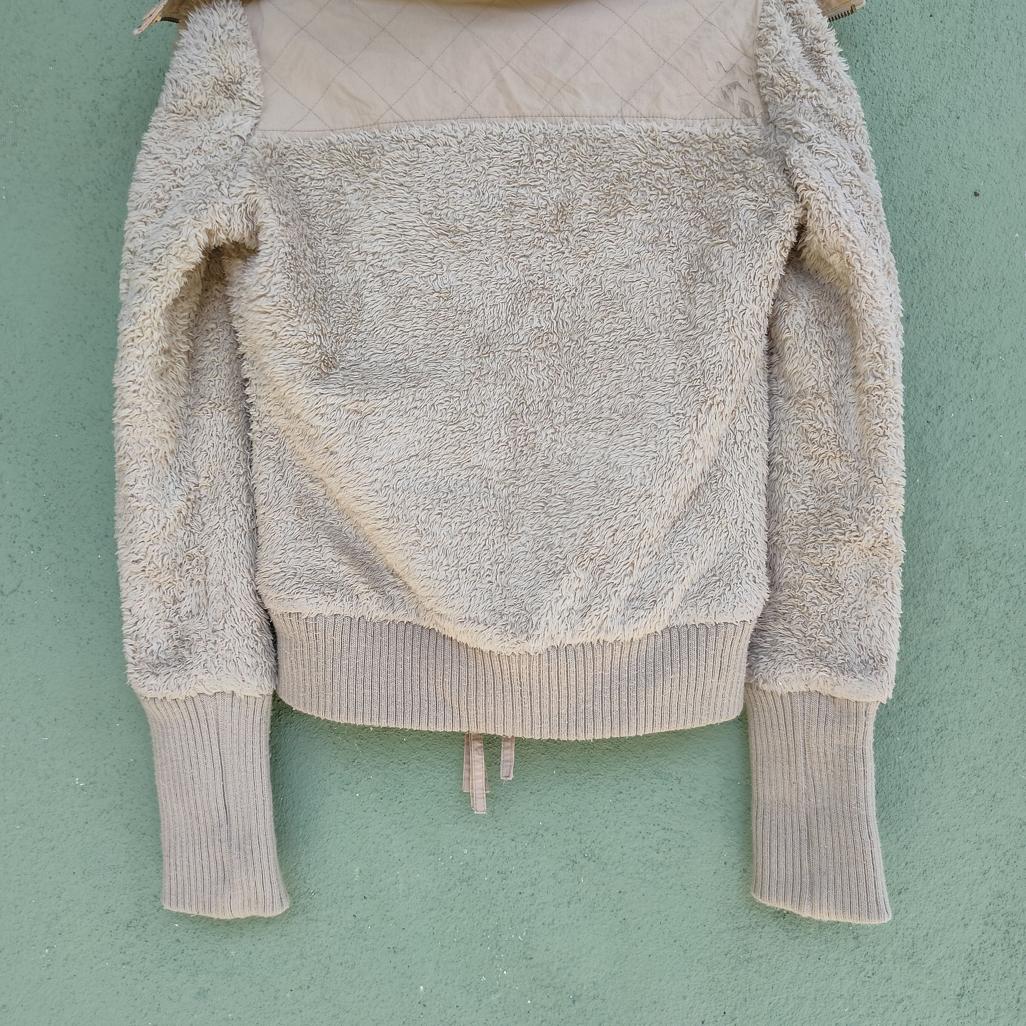 Designer Vintage L.A Glitter Sherpa Fleece Zipper Hoodie Jacket Size US M / EU 48-50 / 2 - 8 Thumbnail