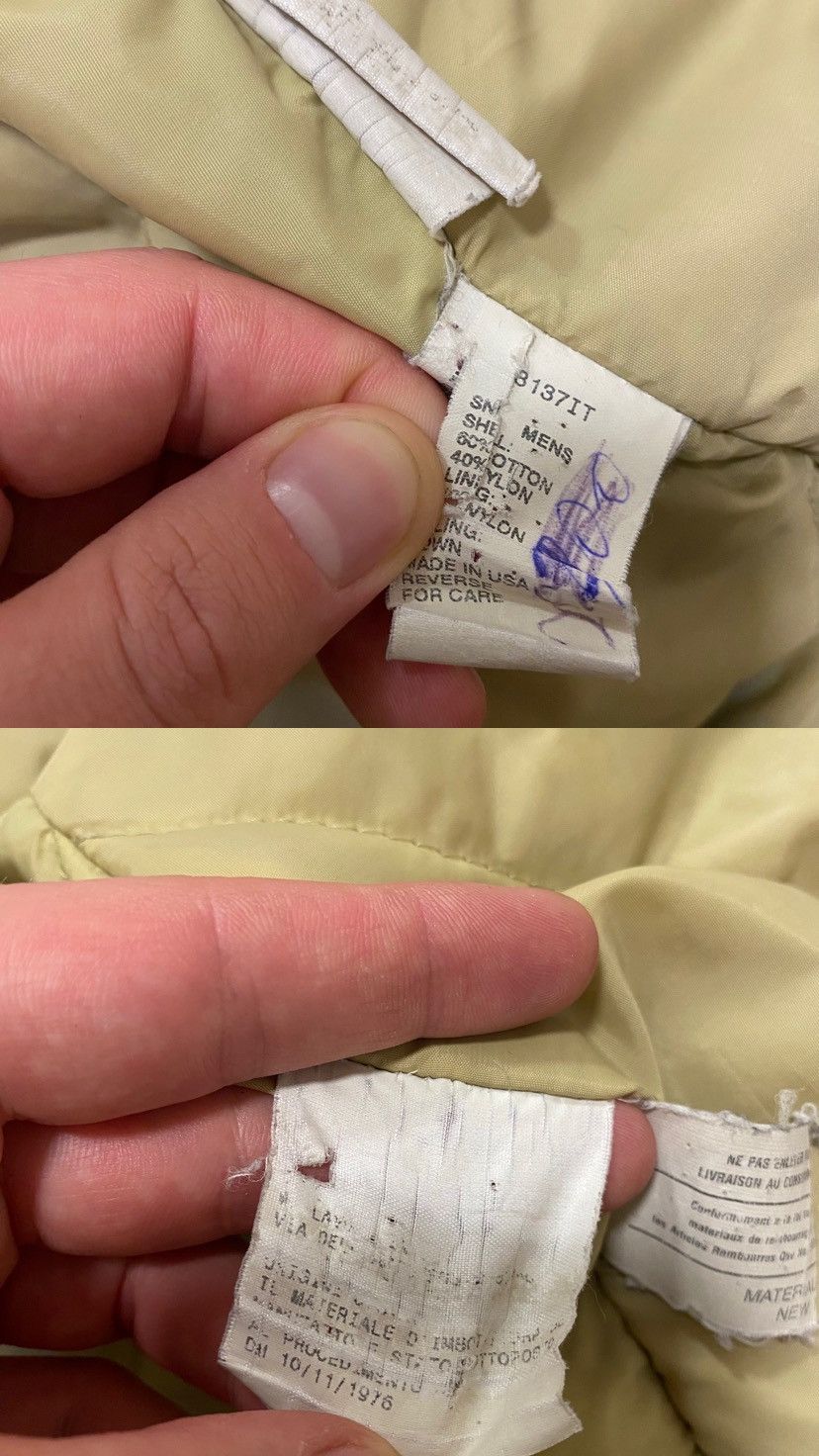 Woolrich Woolen Mills Woolrich Puffer Down Mustard Made in USA Winter Men’s Parka Size US XL / EU 56 / 4 - 22 Thumbnail