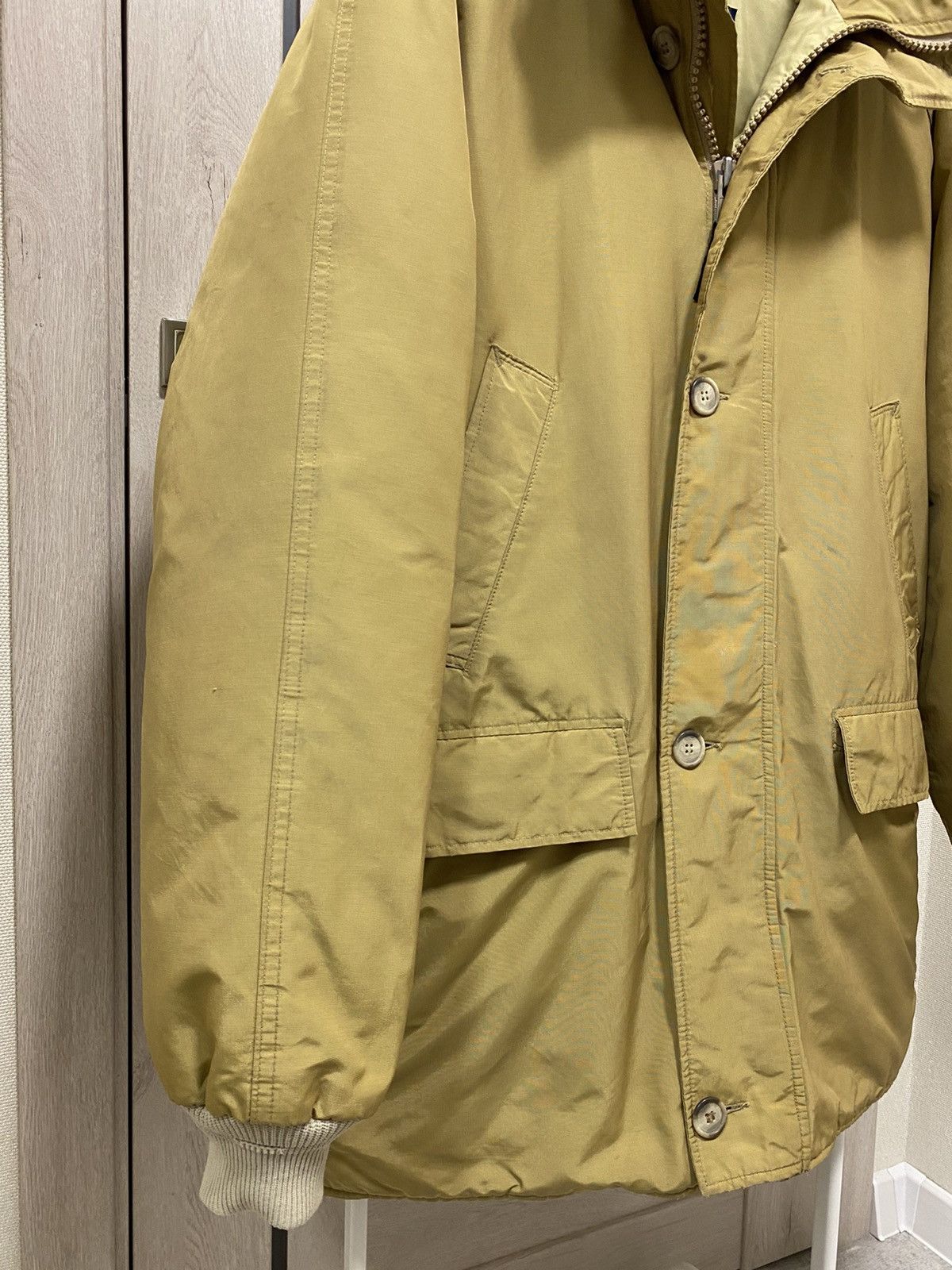 Vintage × Woolrich Woolen Mills Woolrich John Rich and Bros Down Mustard Made in USA Parka Size US XL / EU 56 / 4 - 5 Thumbnail